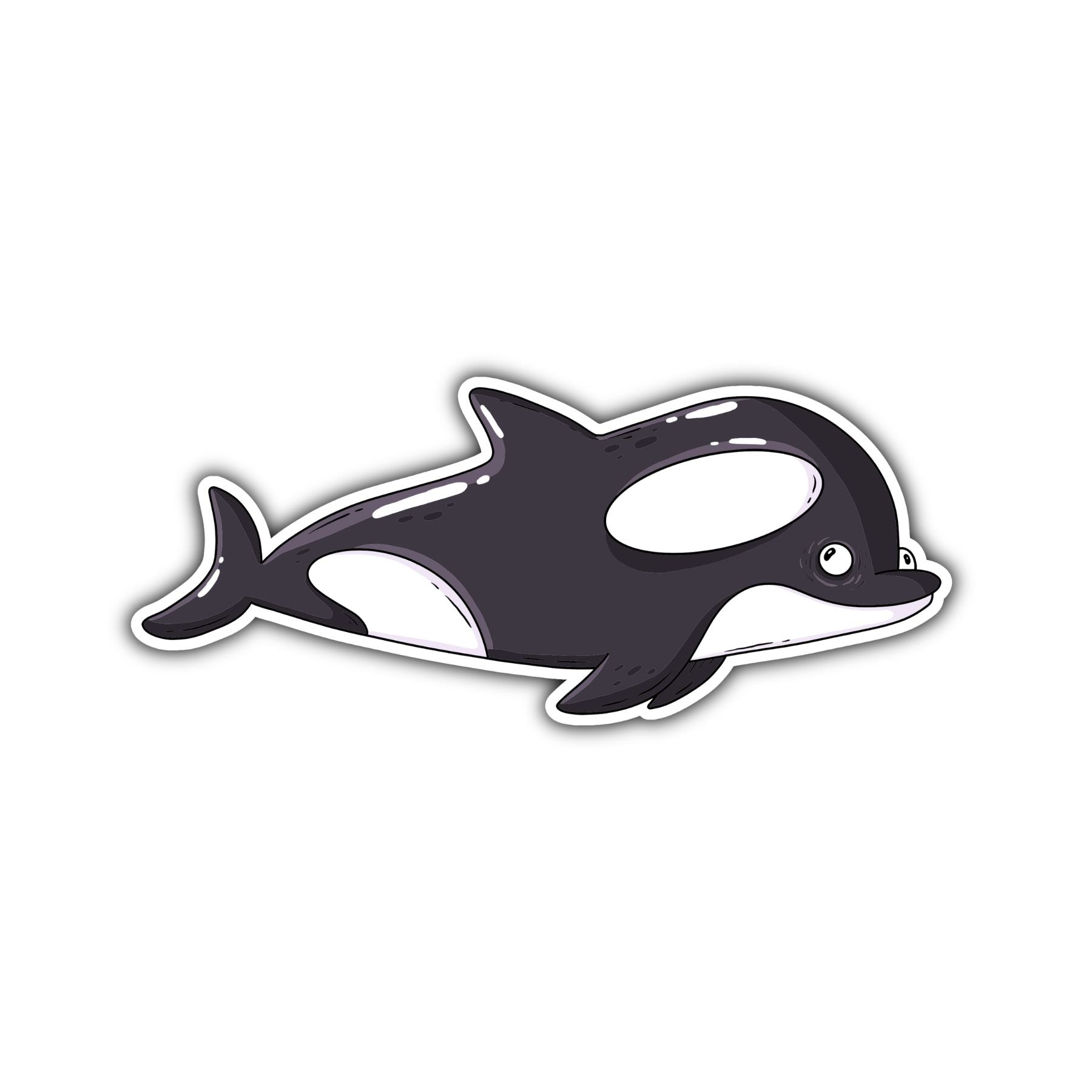 Orca Sticker - Mike Bennett Studios