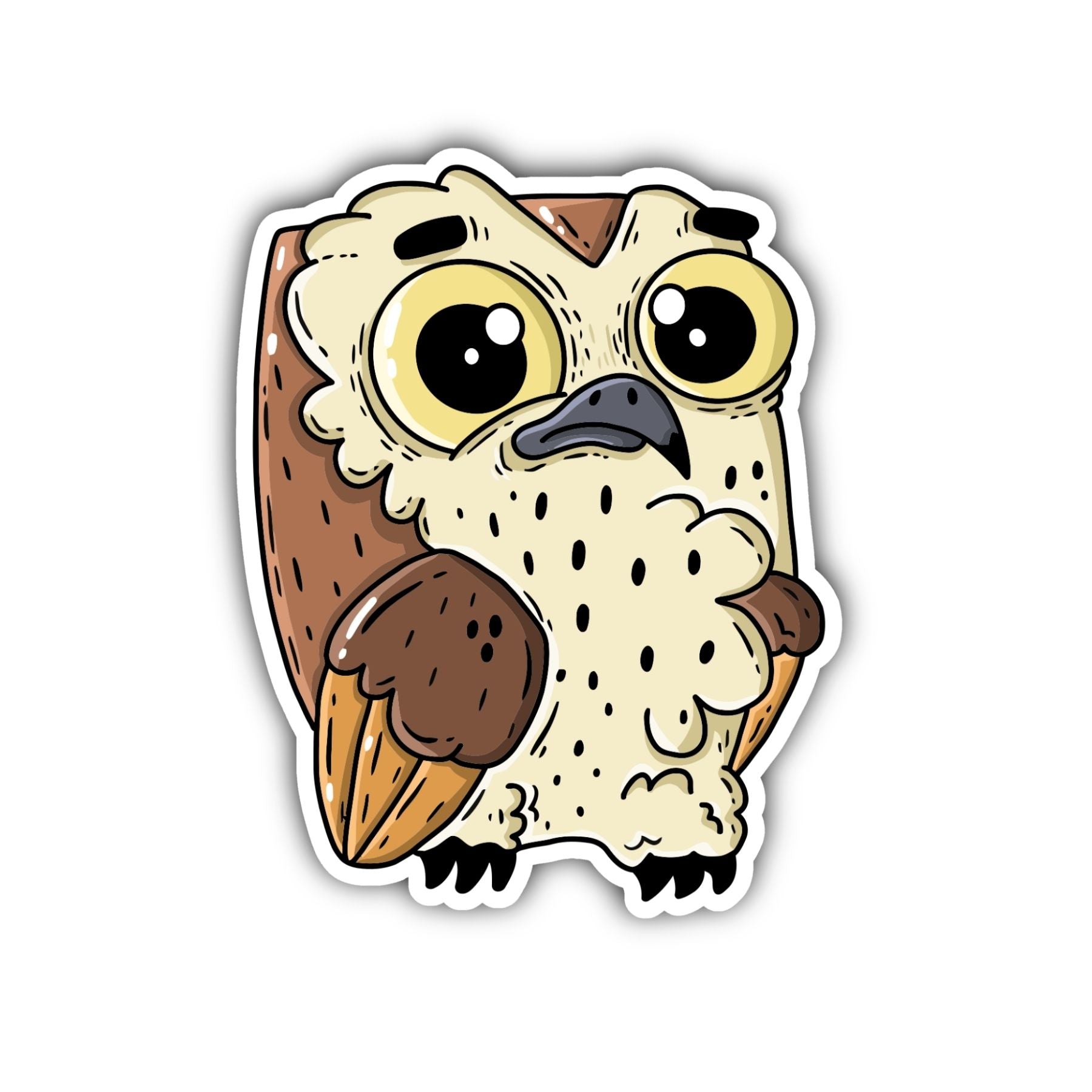Owl Sticker - Mike Bennett Studios