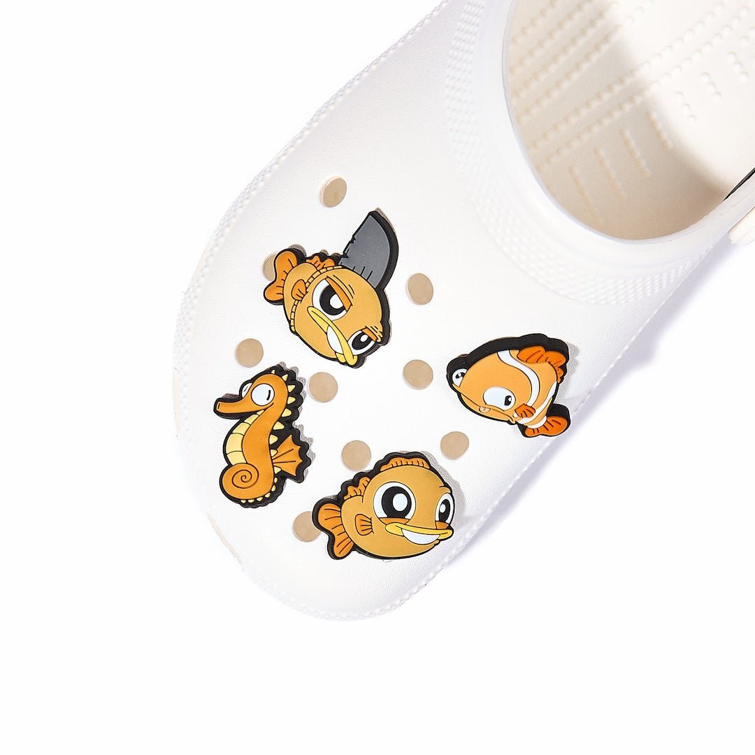 Orange Portland Aquarium Character Charm Set - primary