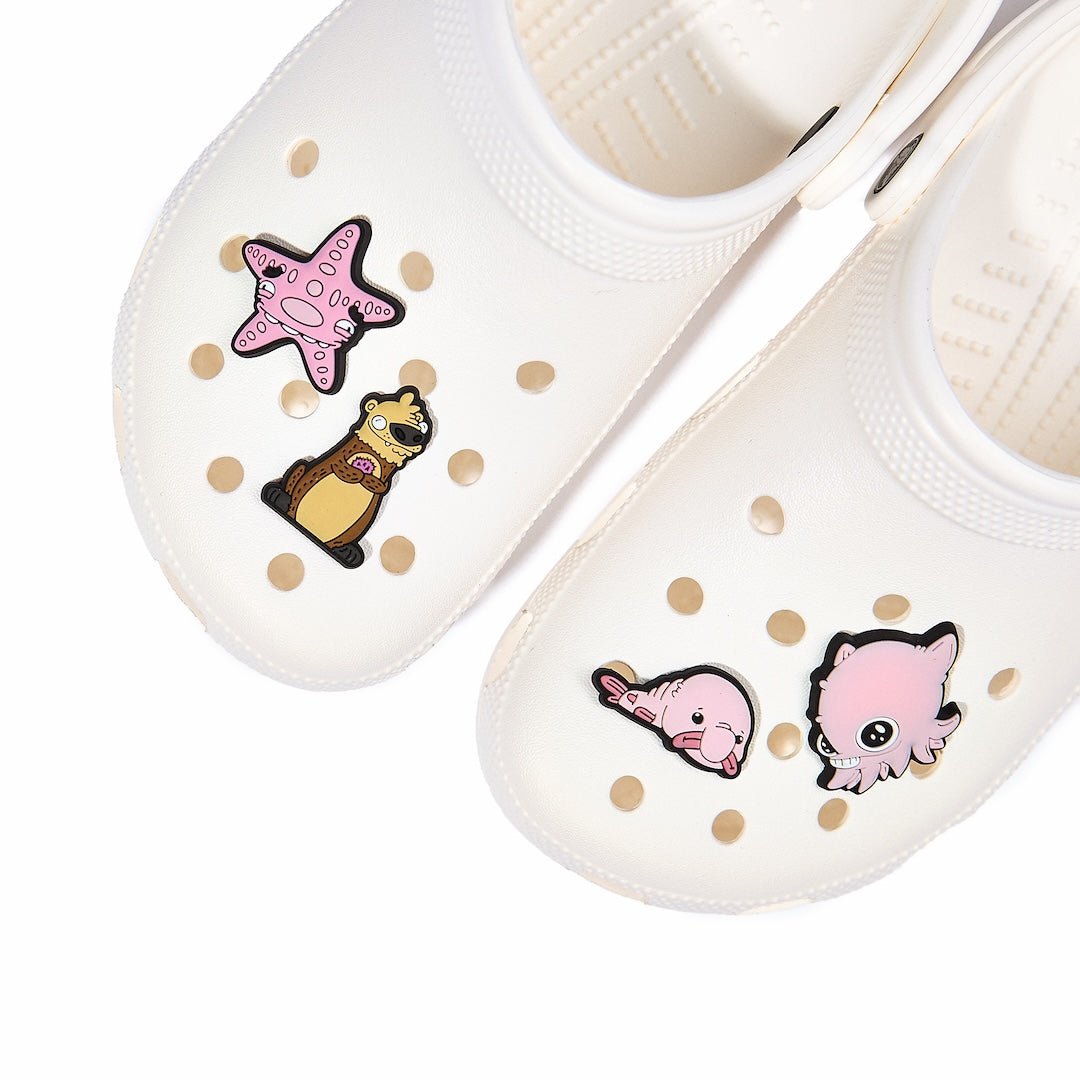 Pink Portland Aquarium Character Charm Set - Mike Bennett Studios