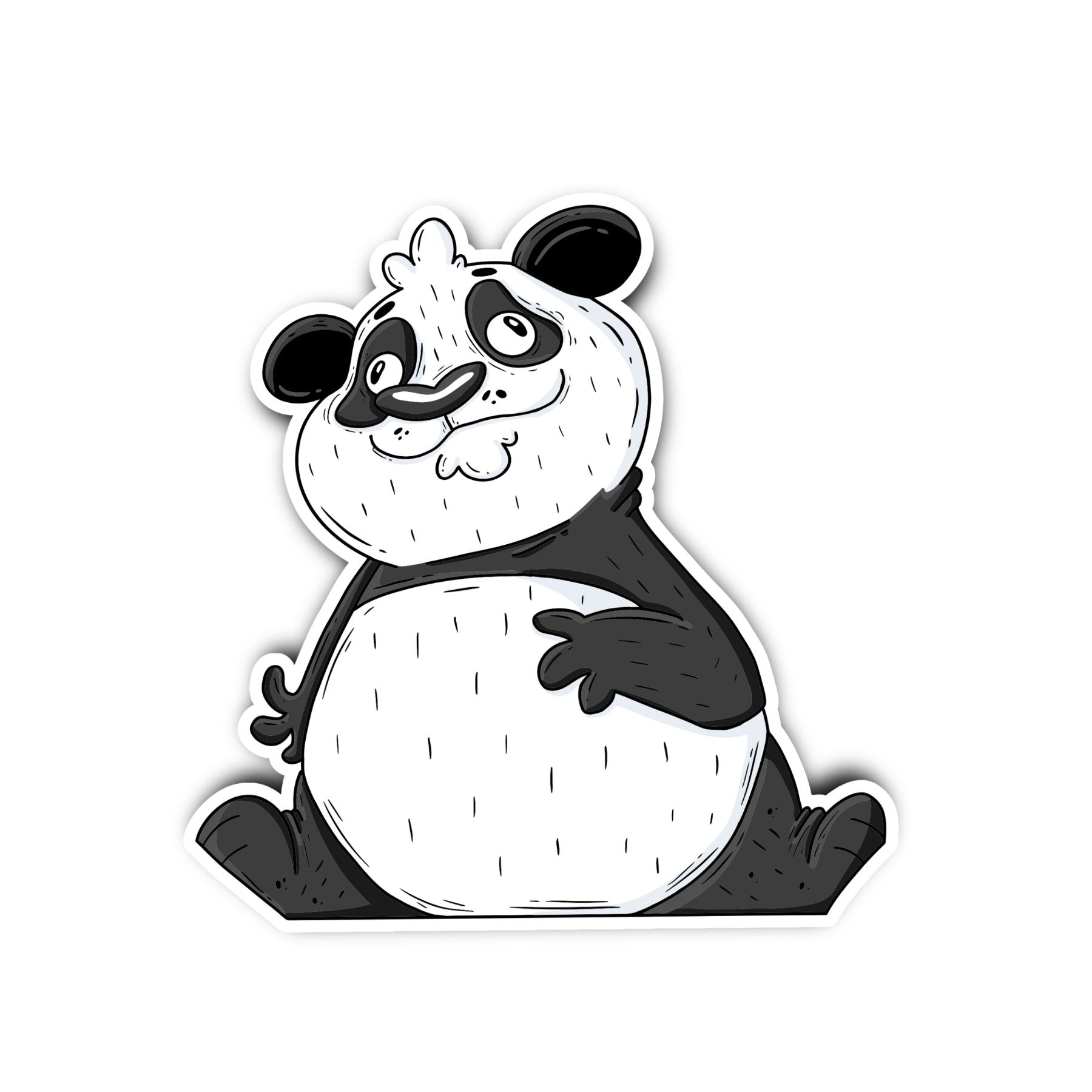 Panda Sticker - Mike Bennett Studios
