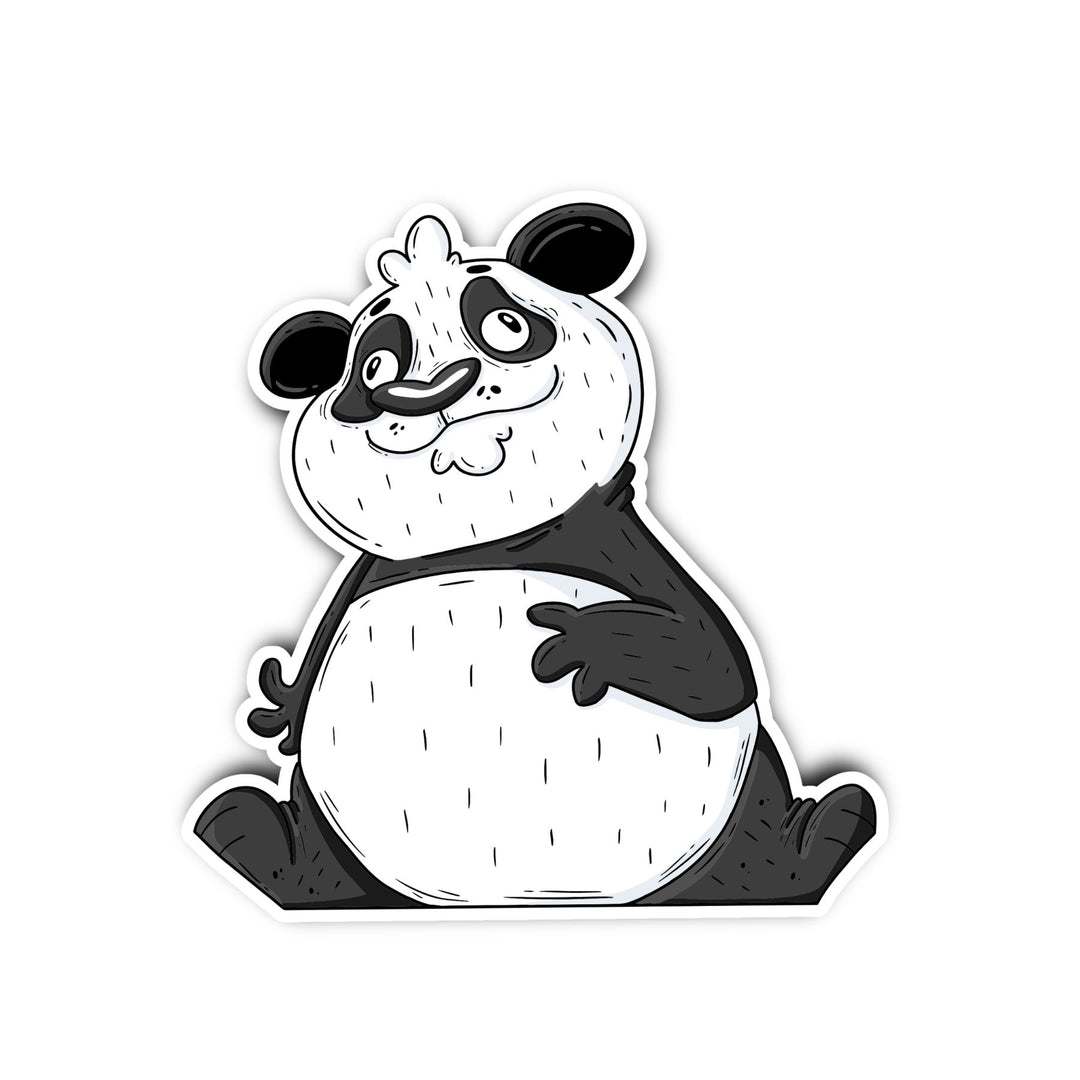 Panda Vinyl Sticker | Mike Bennett Studios