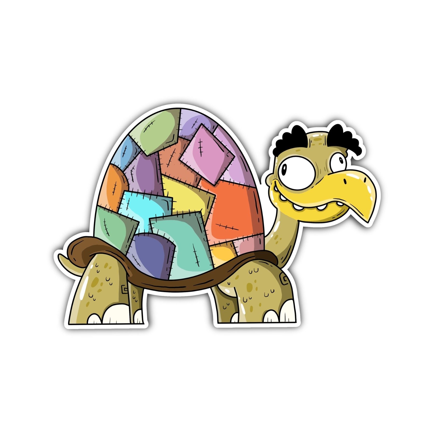 Patchback WW Monster Sticker - Mike Bennett Studios