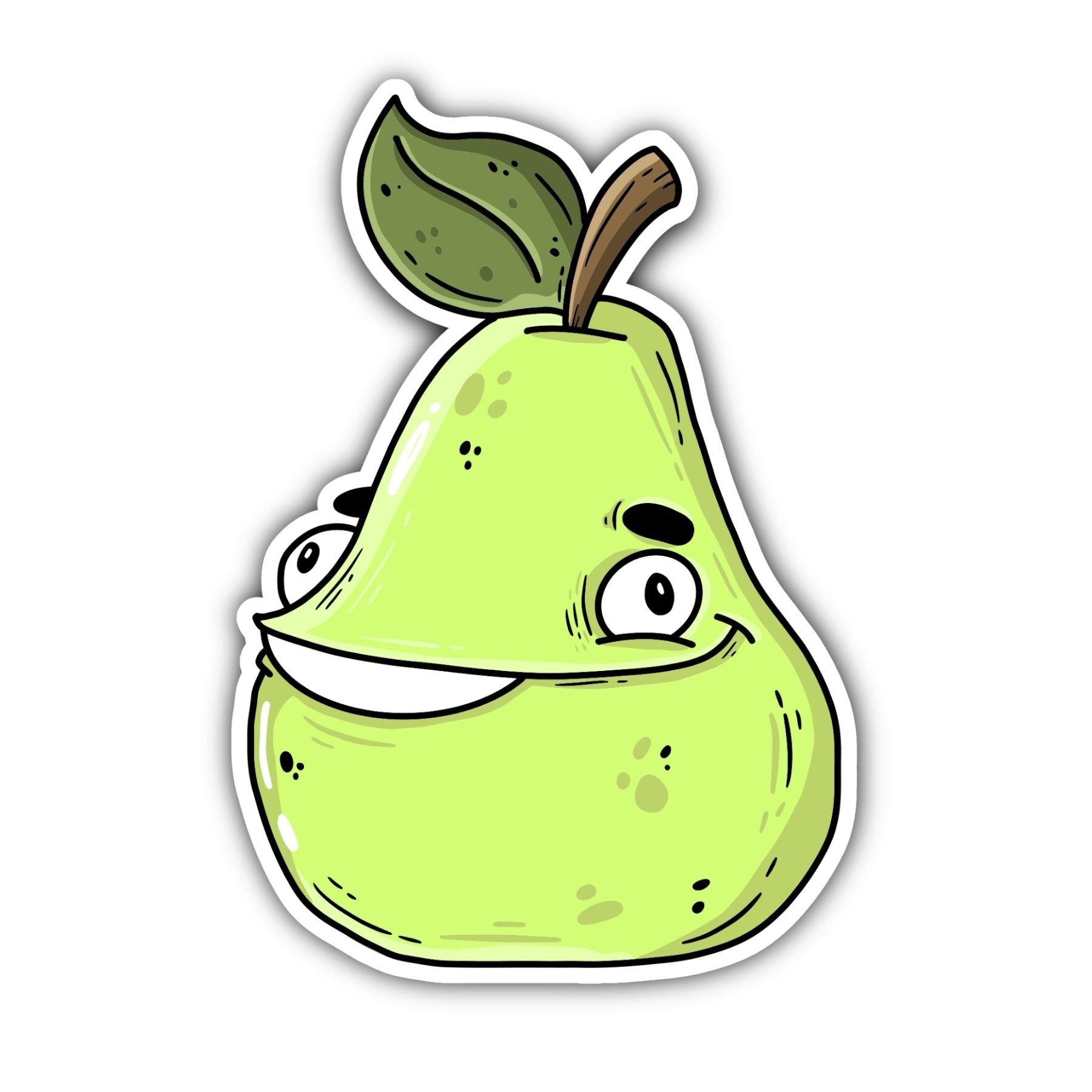 Pear Sticker - Mike Bennett Studios