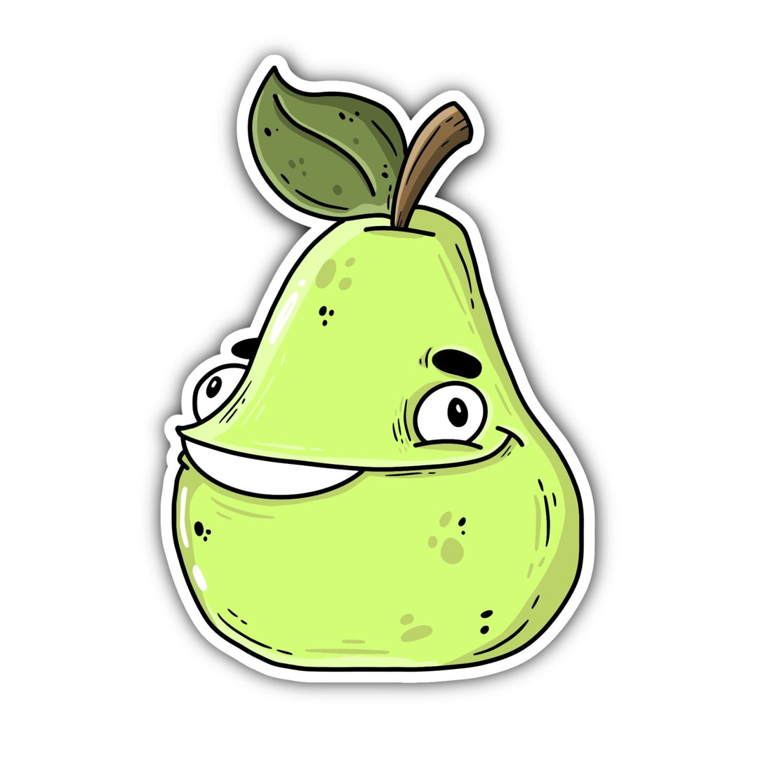 Pear Vinyl Sticker | Mike Bennett Studios