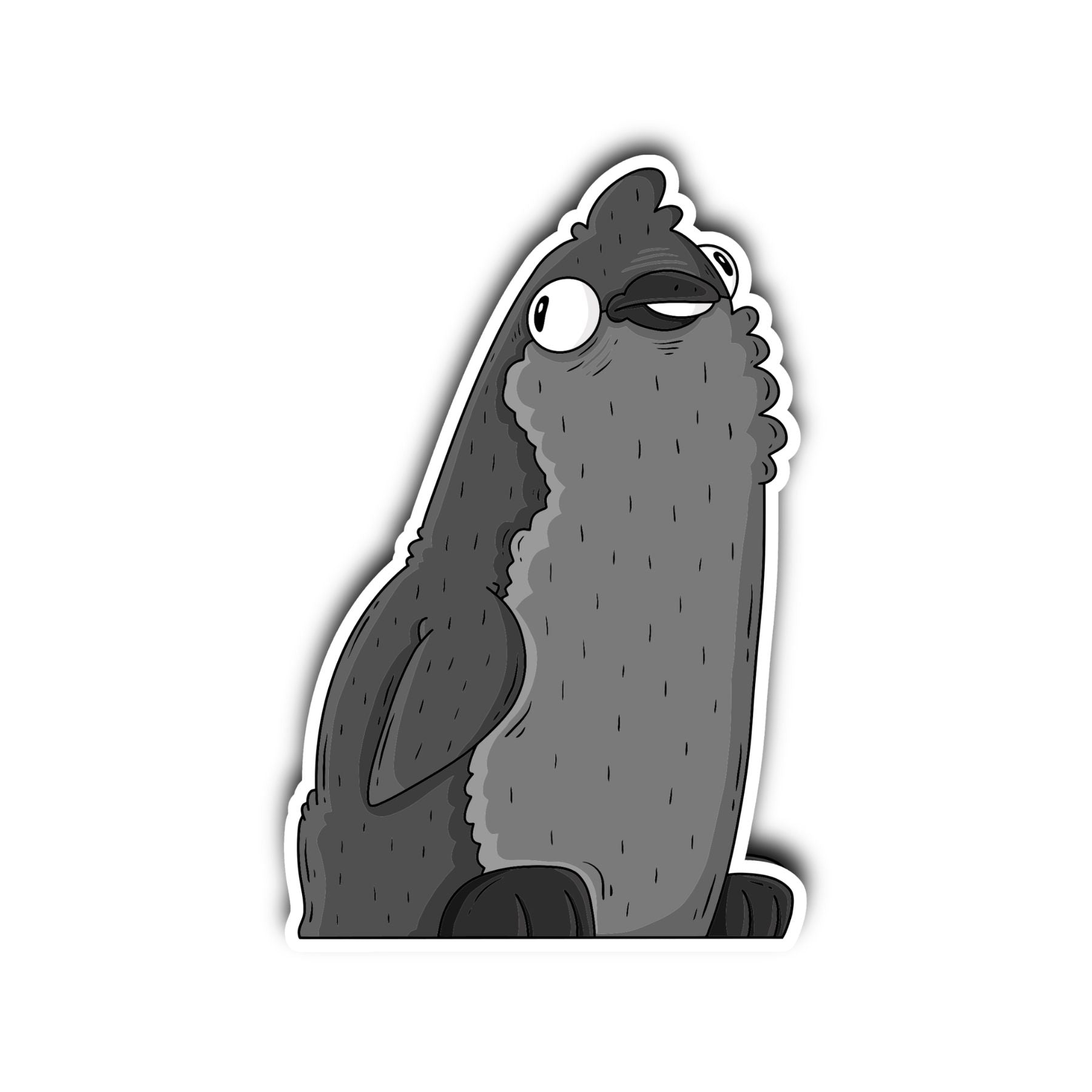 Pesto Penguin Sticker - Mike Bennett Studios