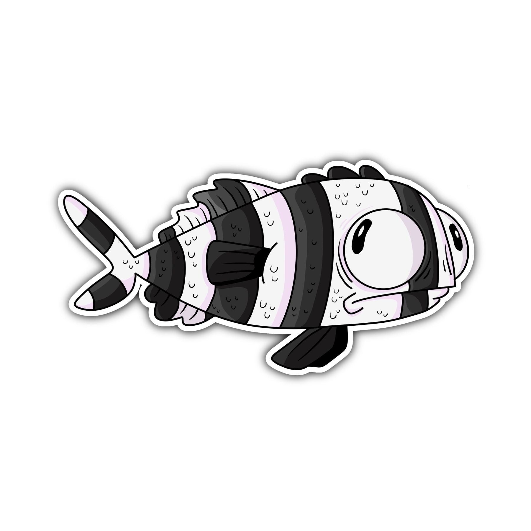 Pilotfish Sticker - Mike Bennett Studios
