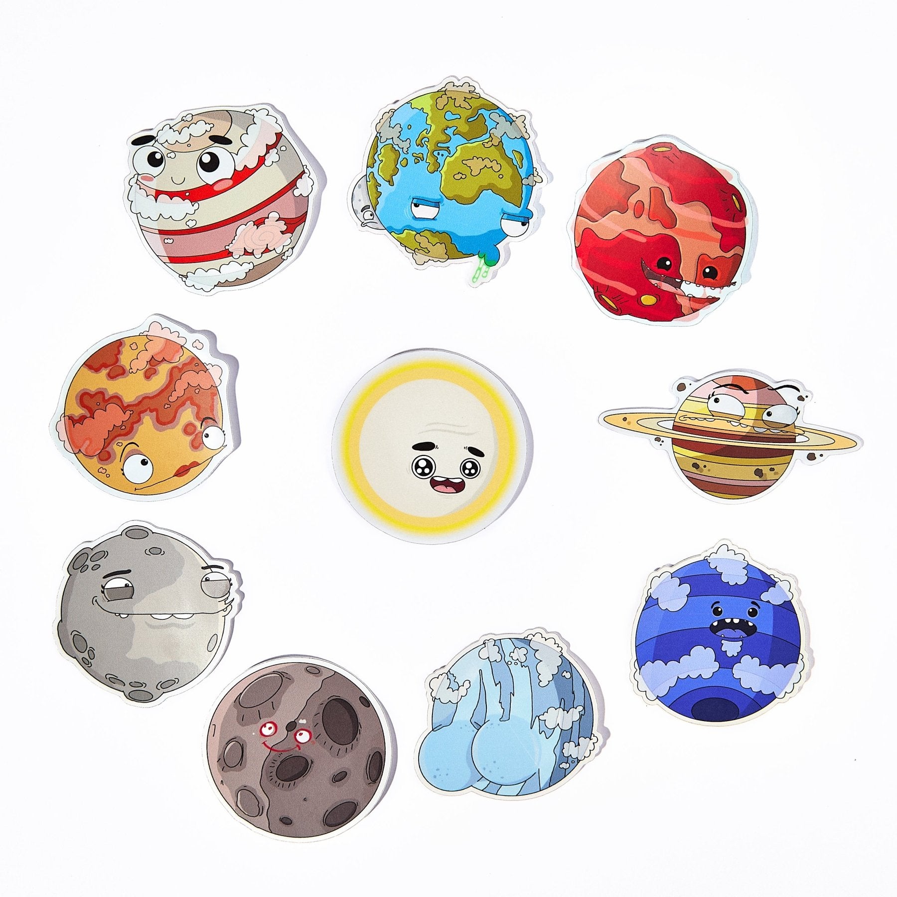 Planets Sticker Pack - primary