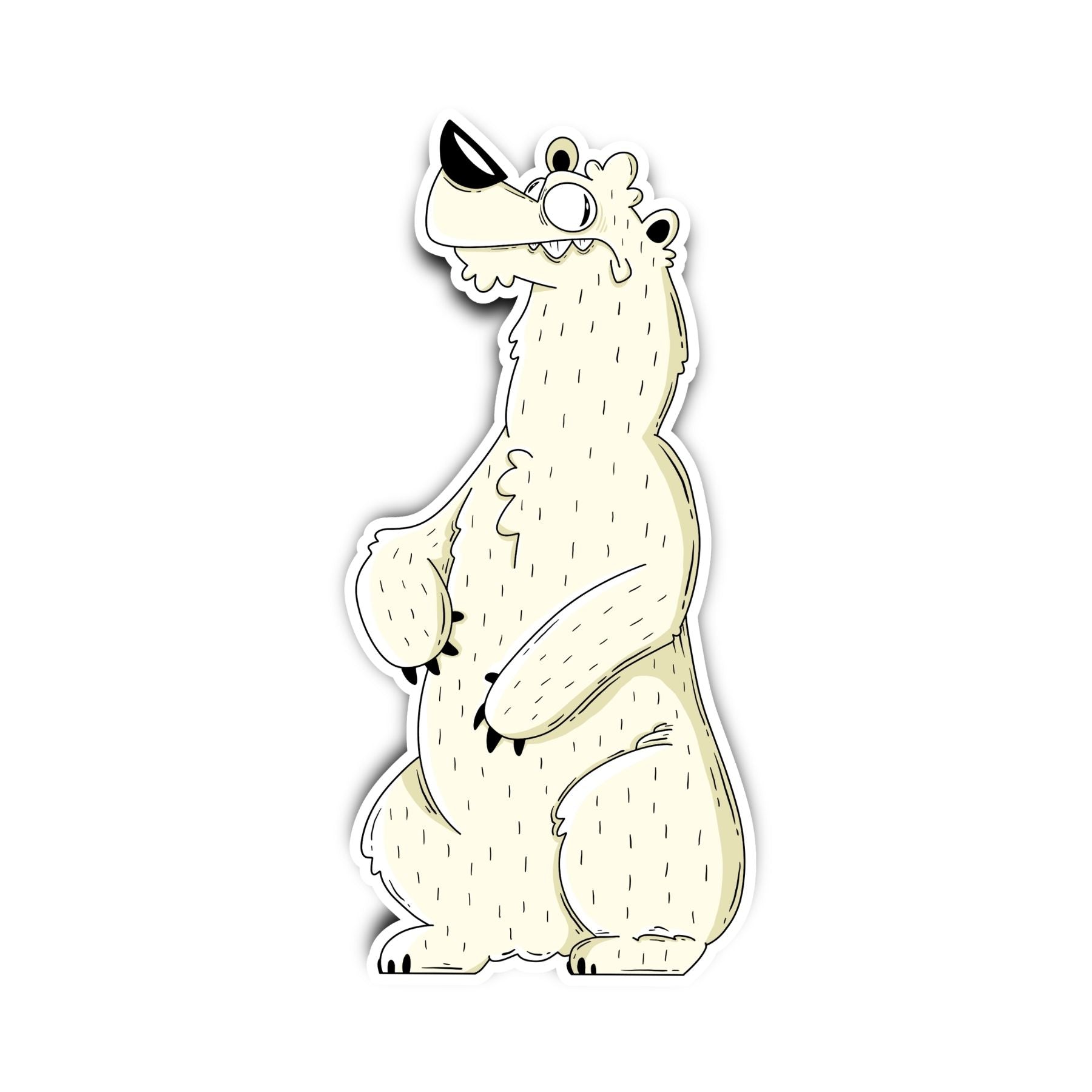 Polar Bear Sticker - Mike Bennett Studios