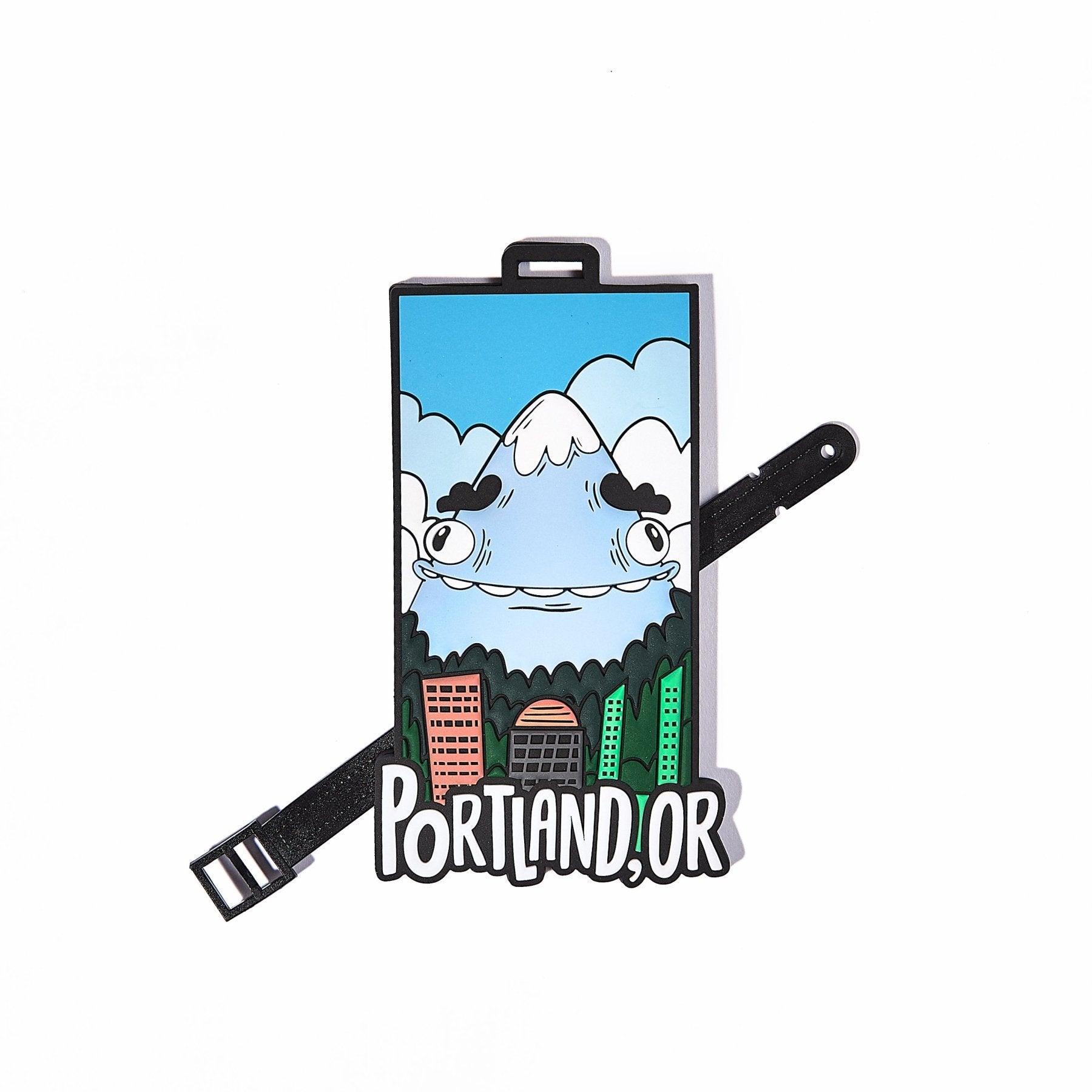 Mt. Hood, Portland Luggage Tag - primary