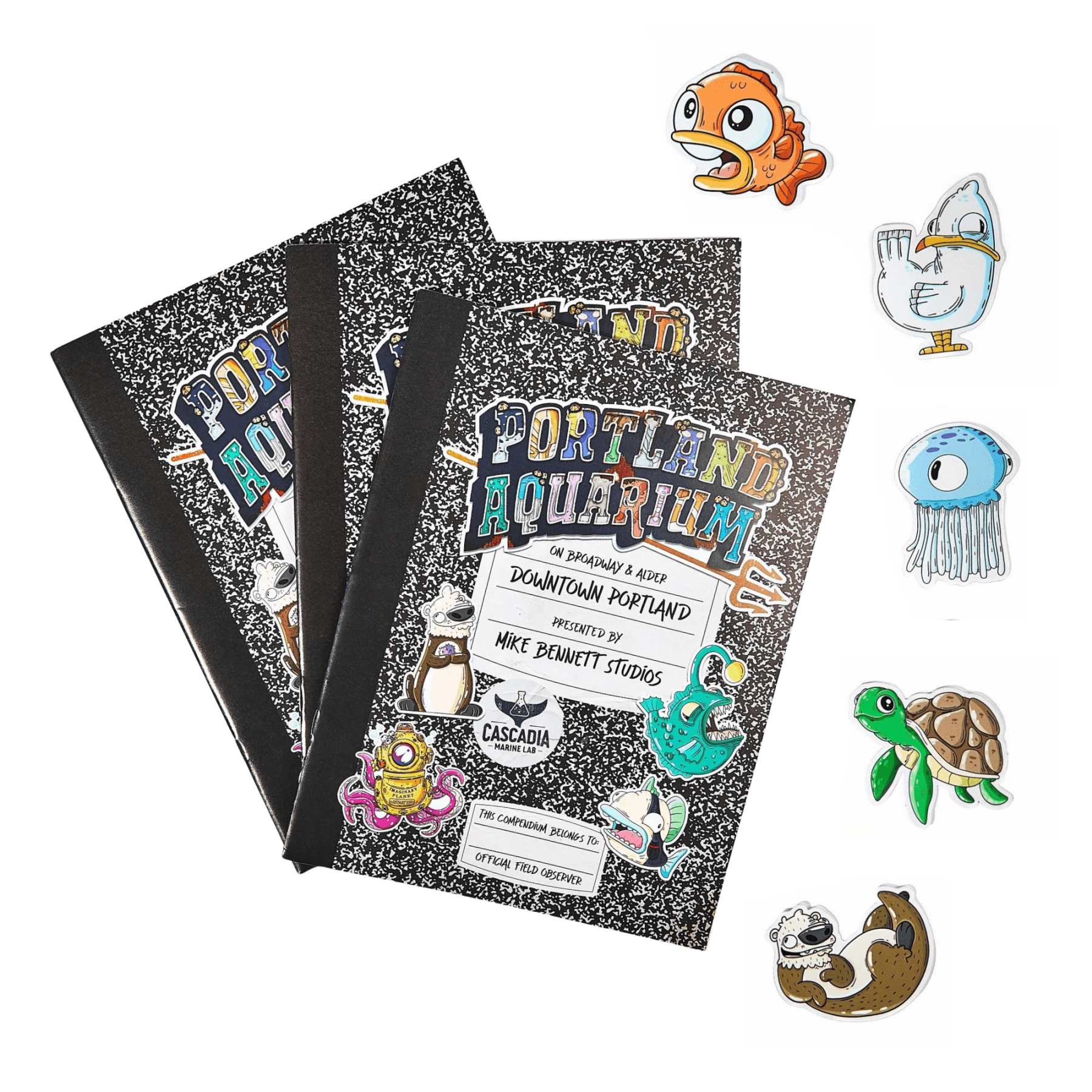 Portland Aquarium Educational Booklet - Mike Bennett Studios