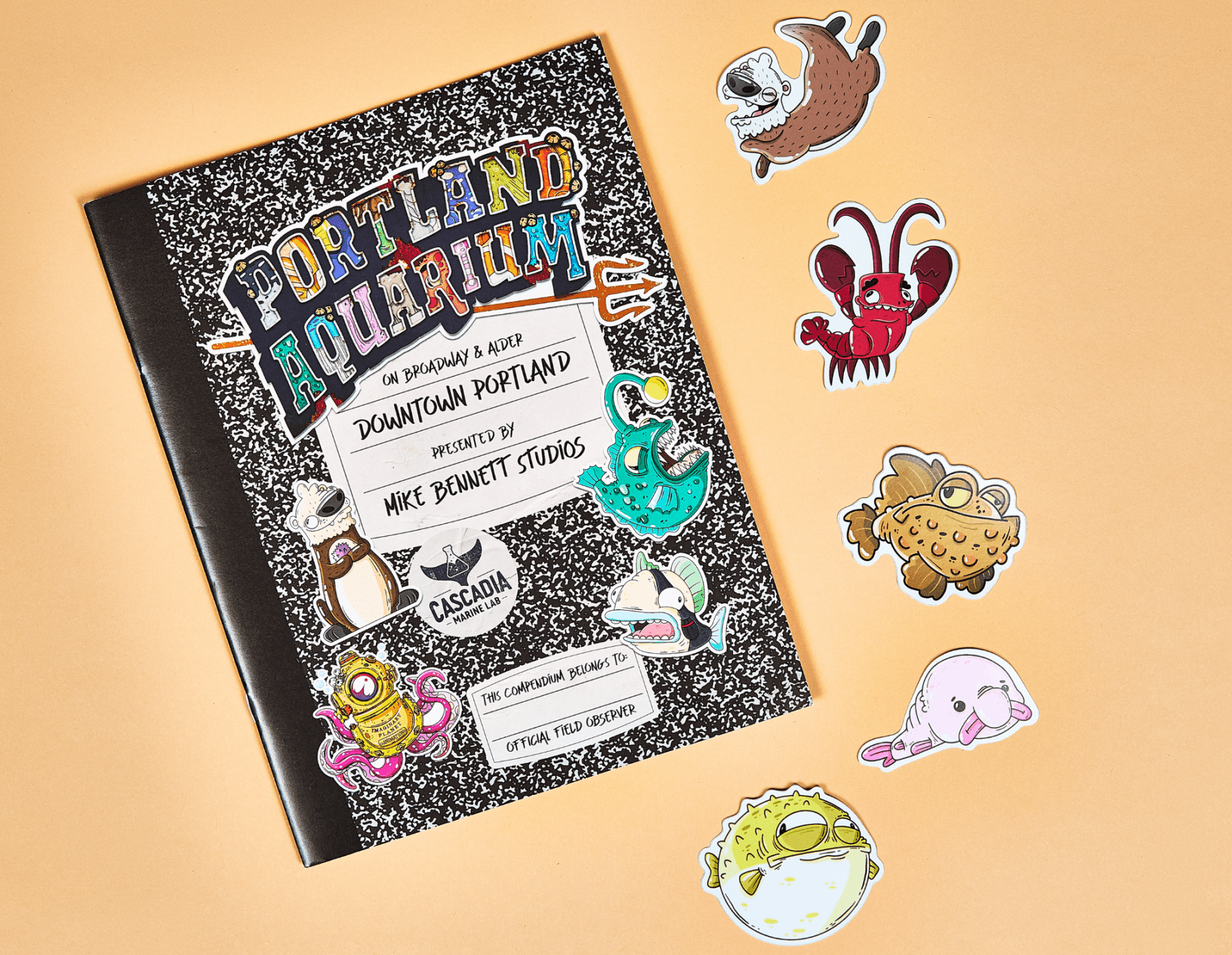 Portland Aquarium Educational Booklet - Mike Bennett Studios