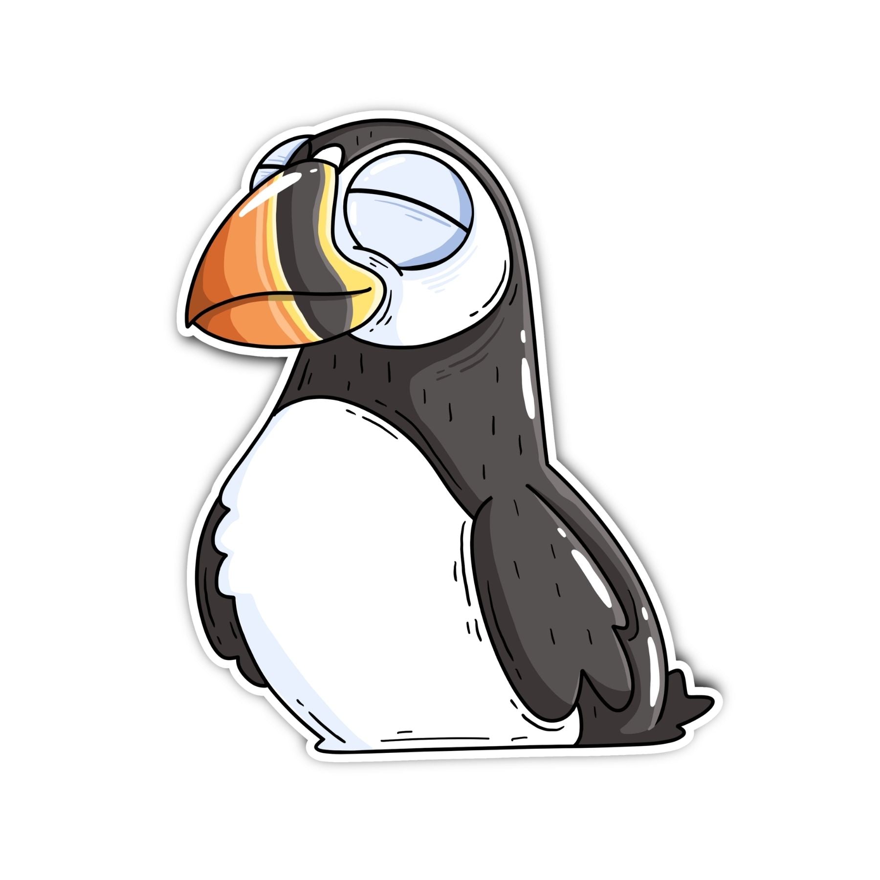 Puffin II Sticker - Mike Bennett Studios