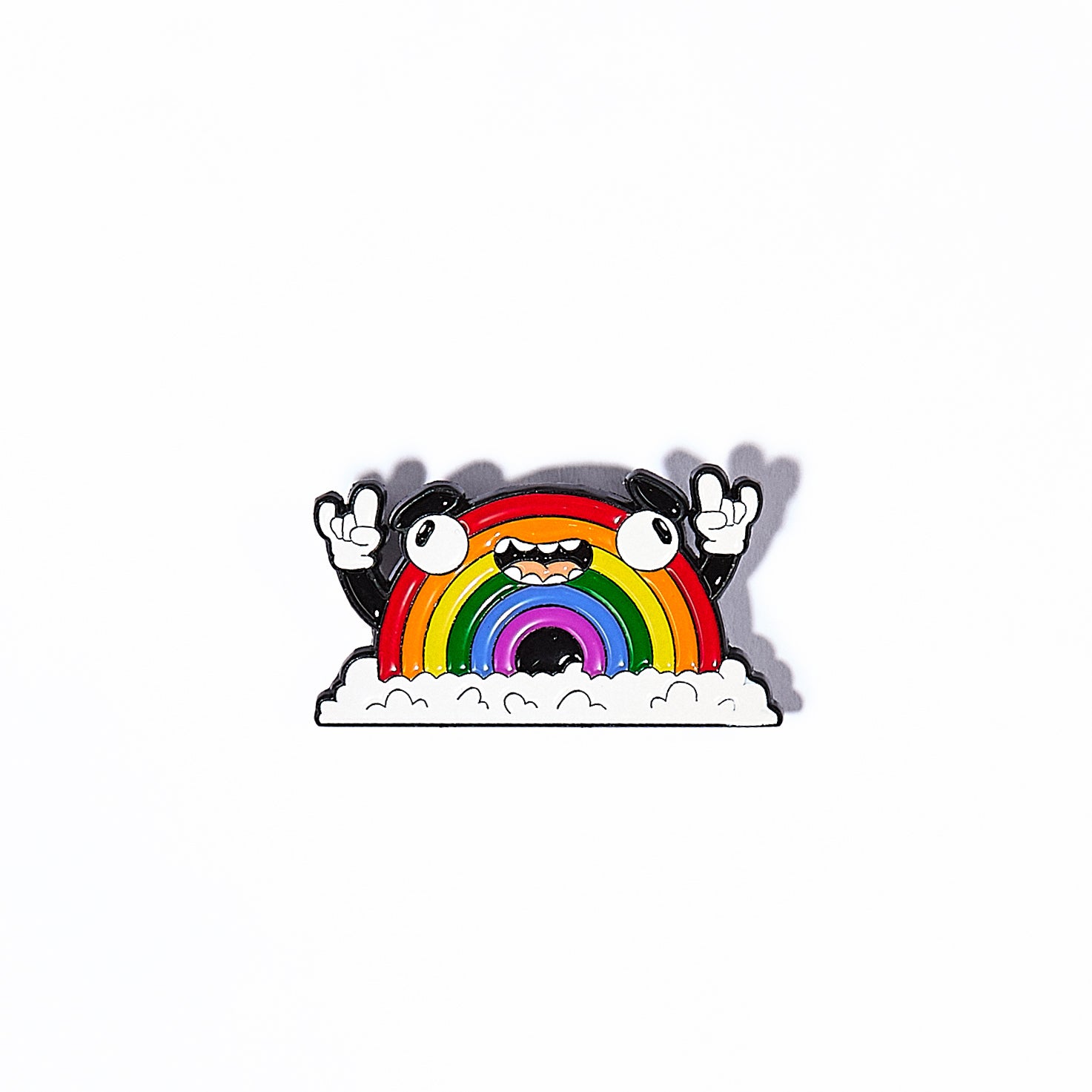 Rainbow Enamel Pin - primary