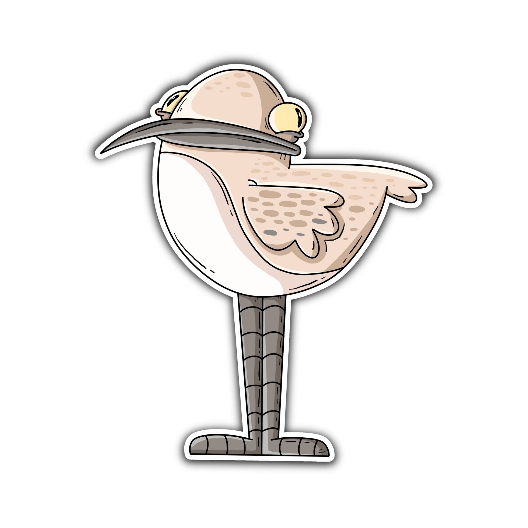Sandpiper III Sticker - Mike Bennett Studios