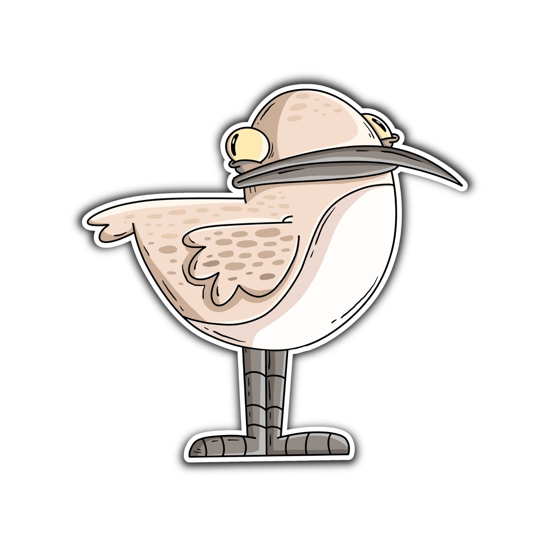 Sandpiper II Sticker - Mike Bennett Studios