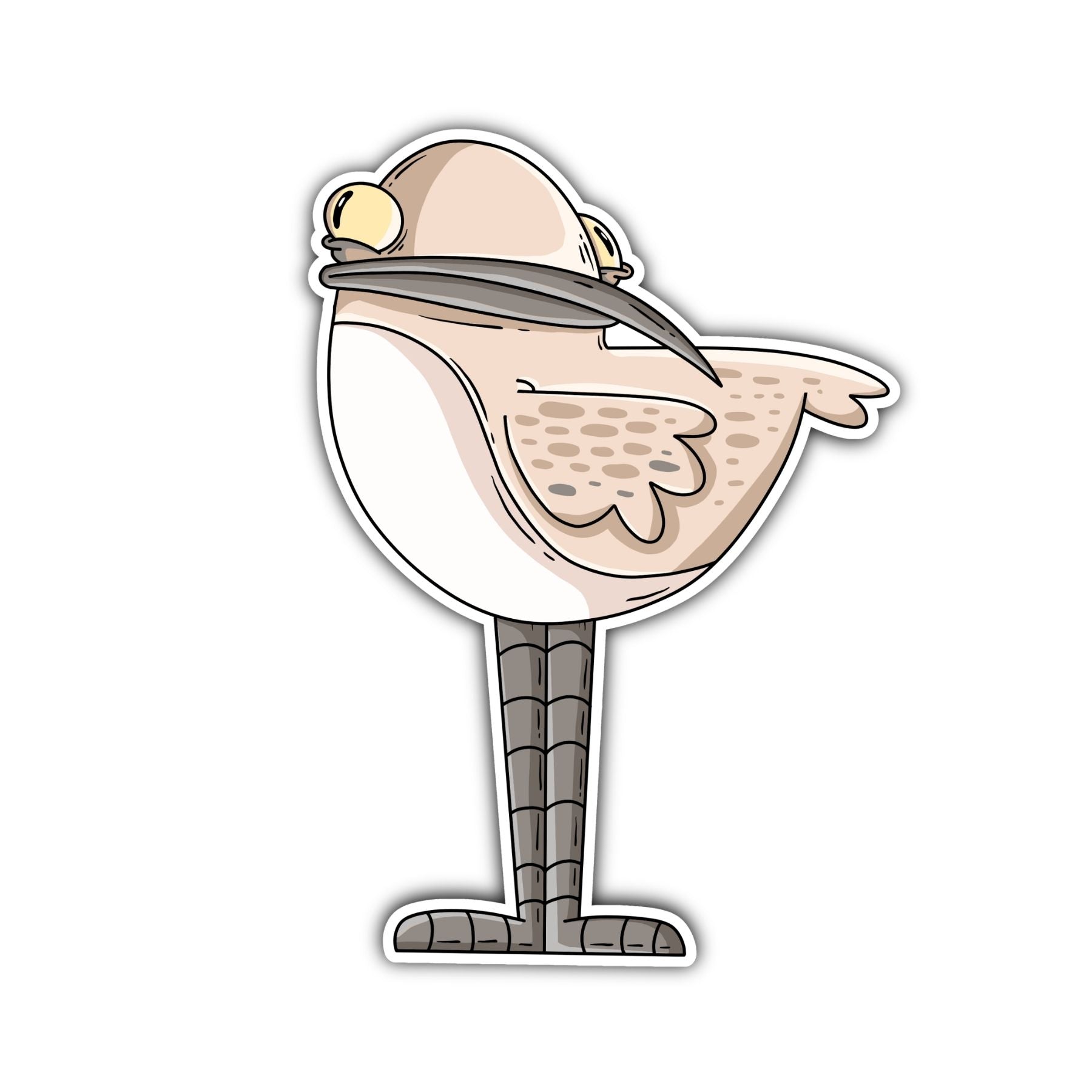 Sandpiper I Sticker - Mike Bennett Studios