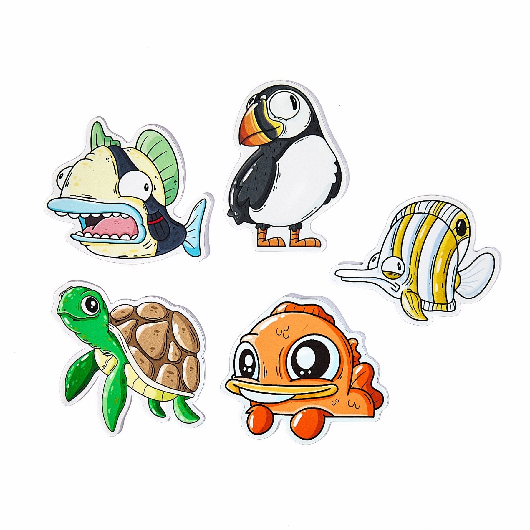 Sea Animals Mystery Sticker Pack - alternate