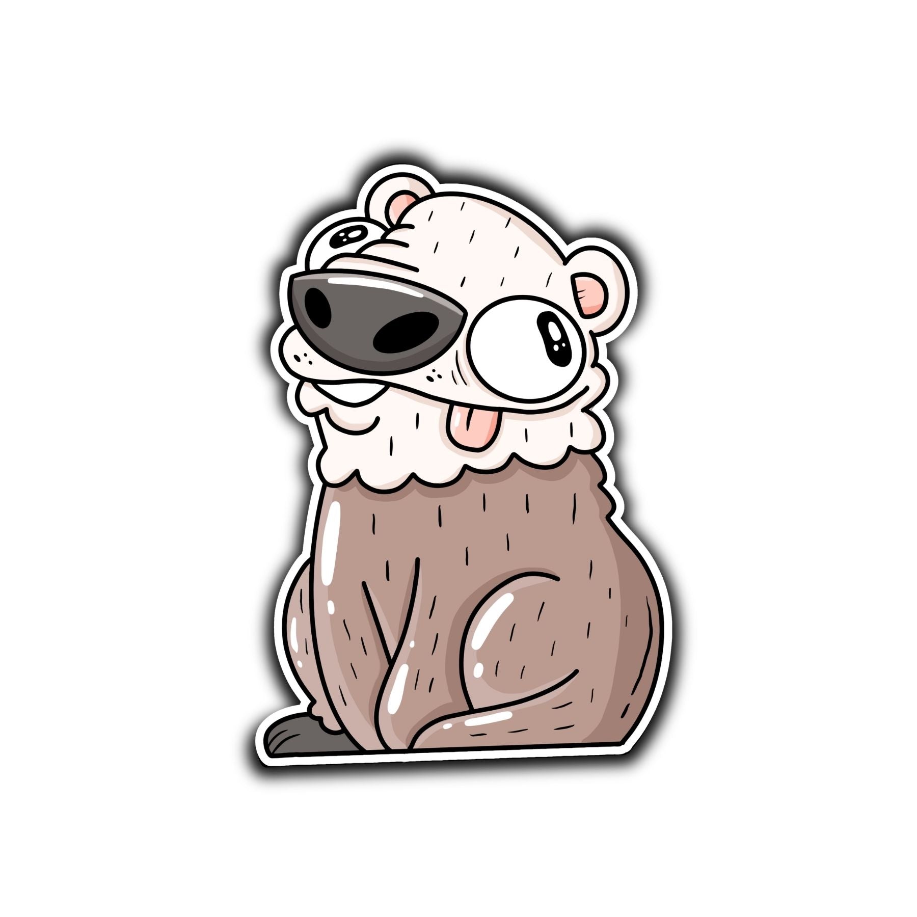 Sea Otter I Sticker - Mike Bennett Studios