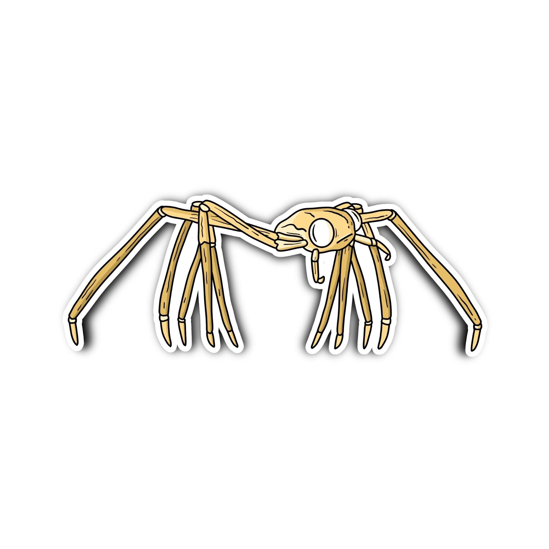 Sea Spider Sticker - Mike Bennett Studios