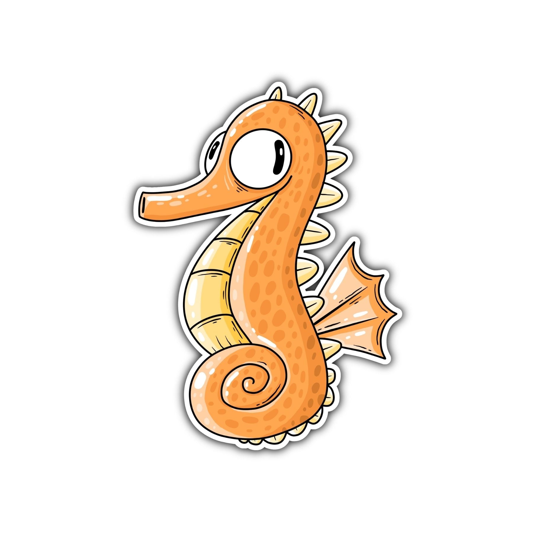 Seahorse Sticker - Mike Bennett Studios
