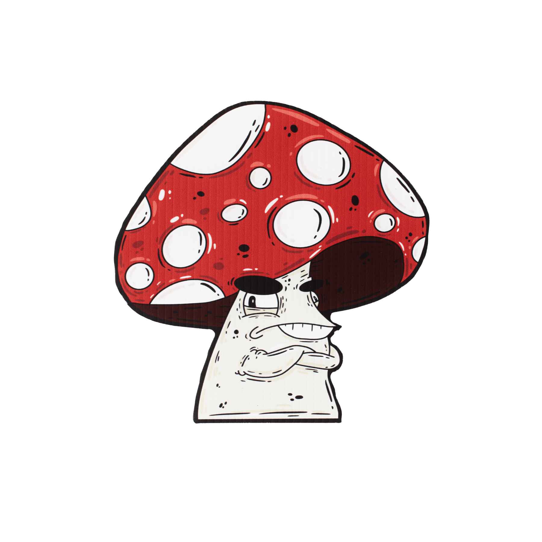 Shroomie "Diego" Mini Yard Sign - Mike Bennett Studios