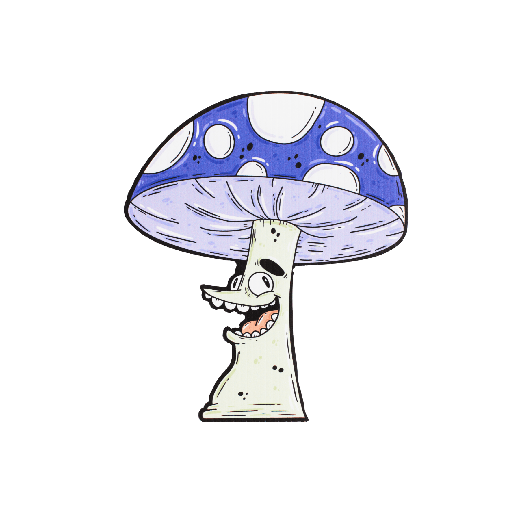 Shroomie "Heather" Mini Yard Sign - Mike Bennett Studios