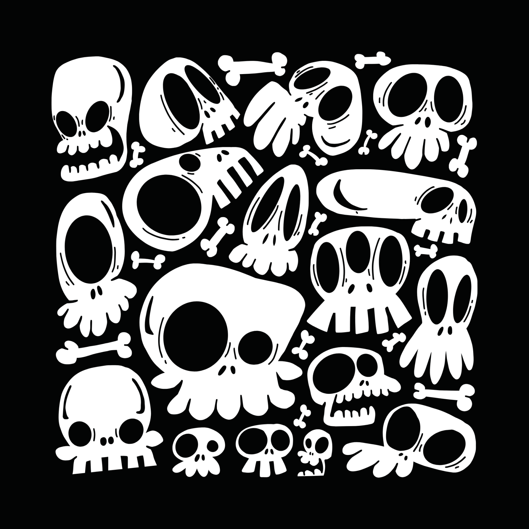Skull Shirt - Youth - alternate