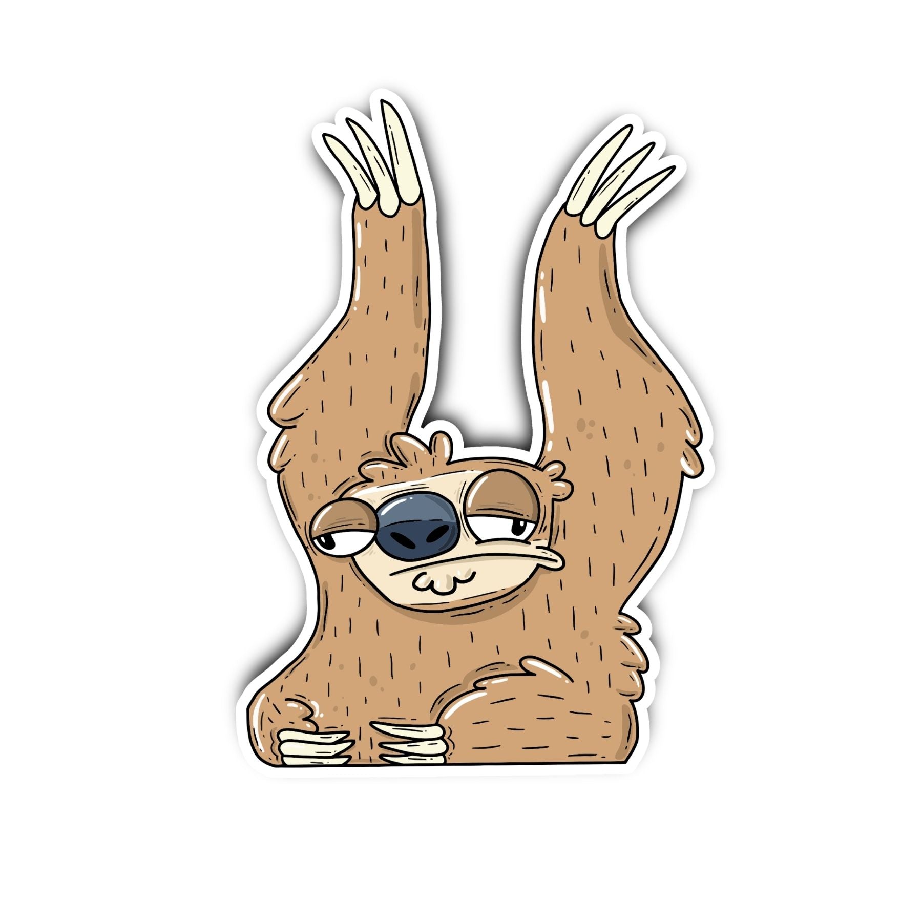 Sloth Sofia Sticker - Mike Bennett Studios