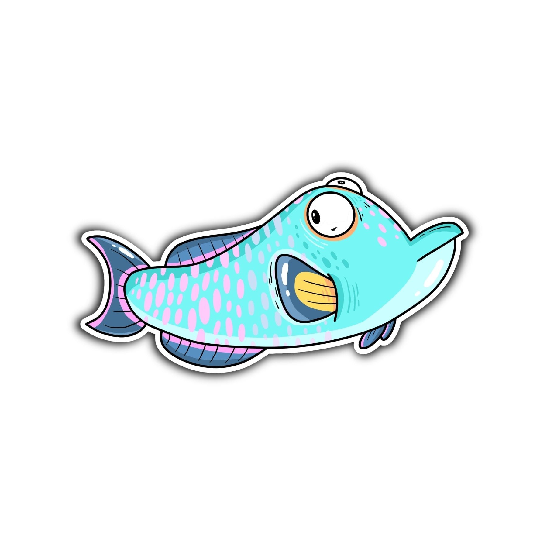 Spotted Parrotfish Sticker - primary