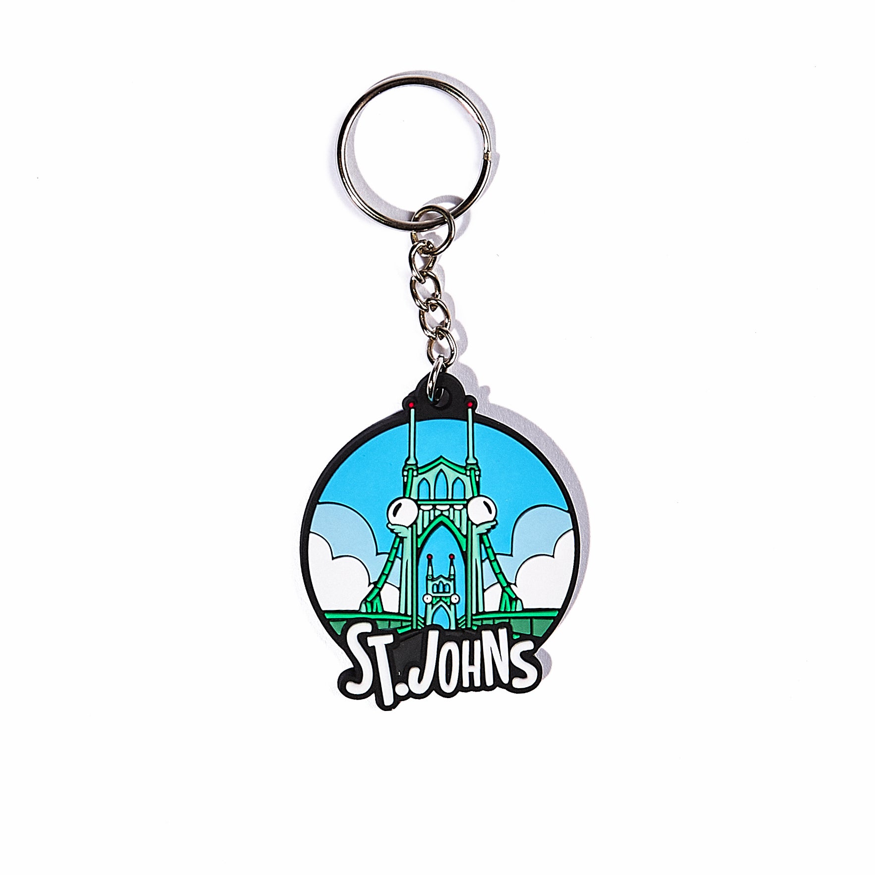St. Johns Bridge, Portland Keychain - primary