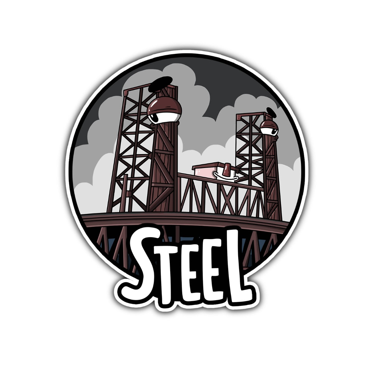 Steel Bridge Sticker - primary
