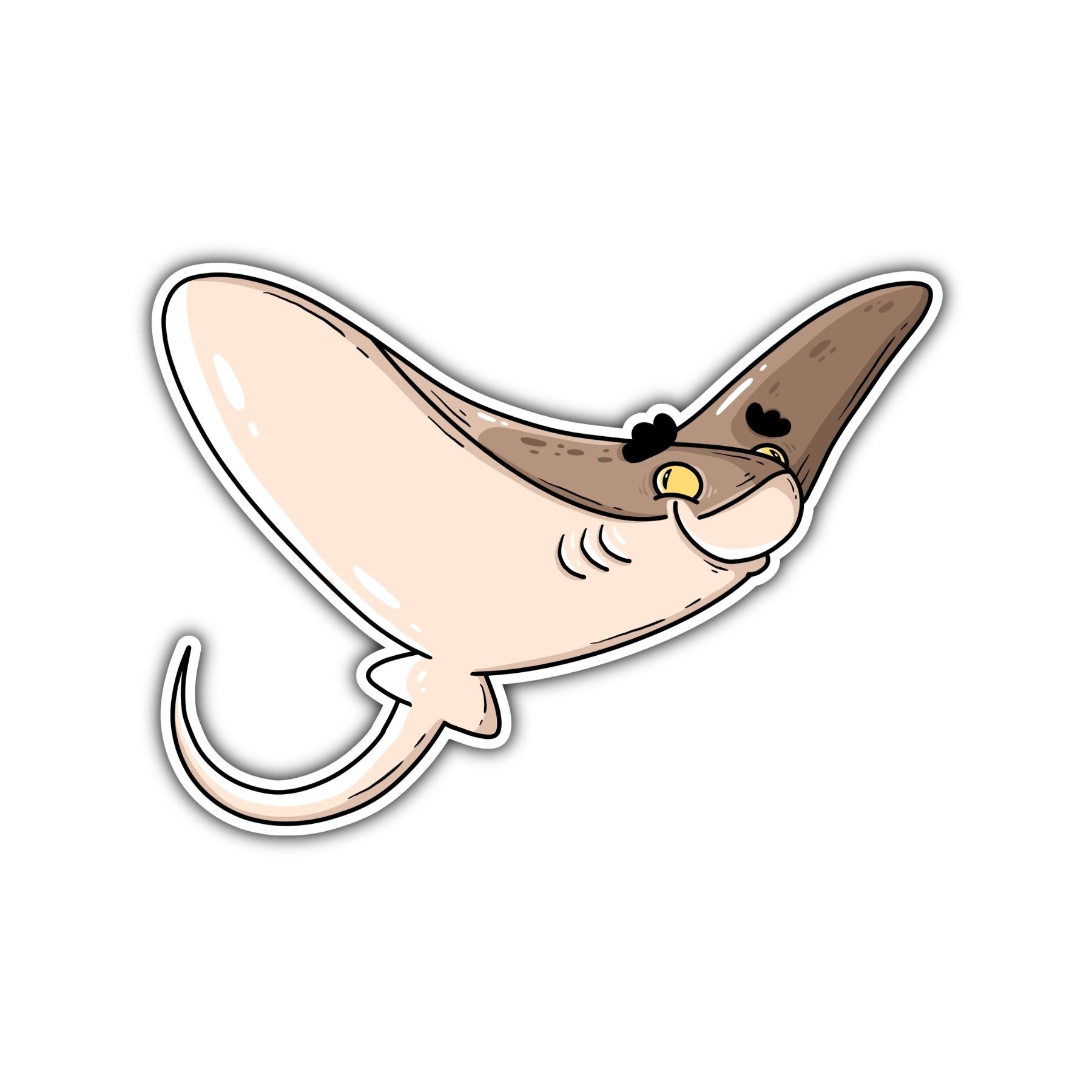 Stingray Sticker - Mike Bennett Studios