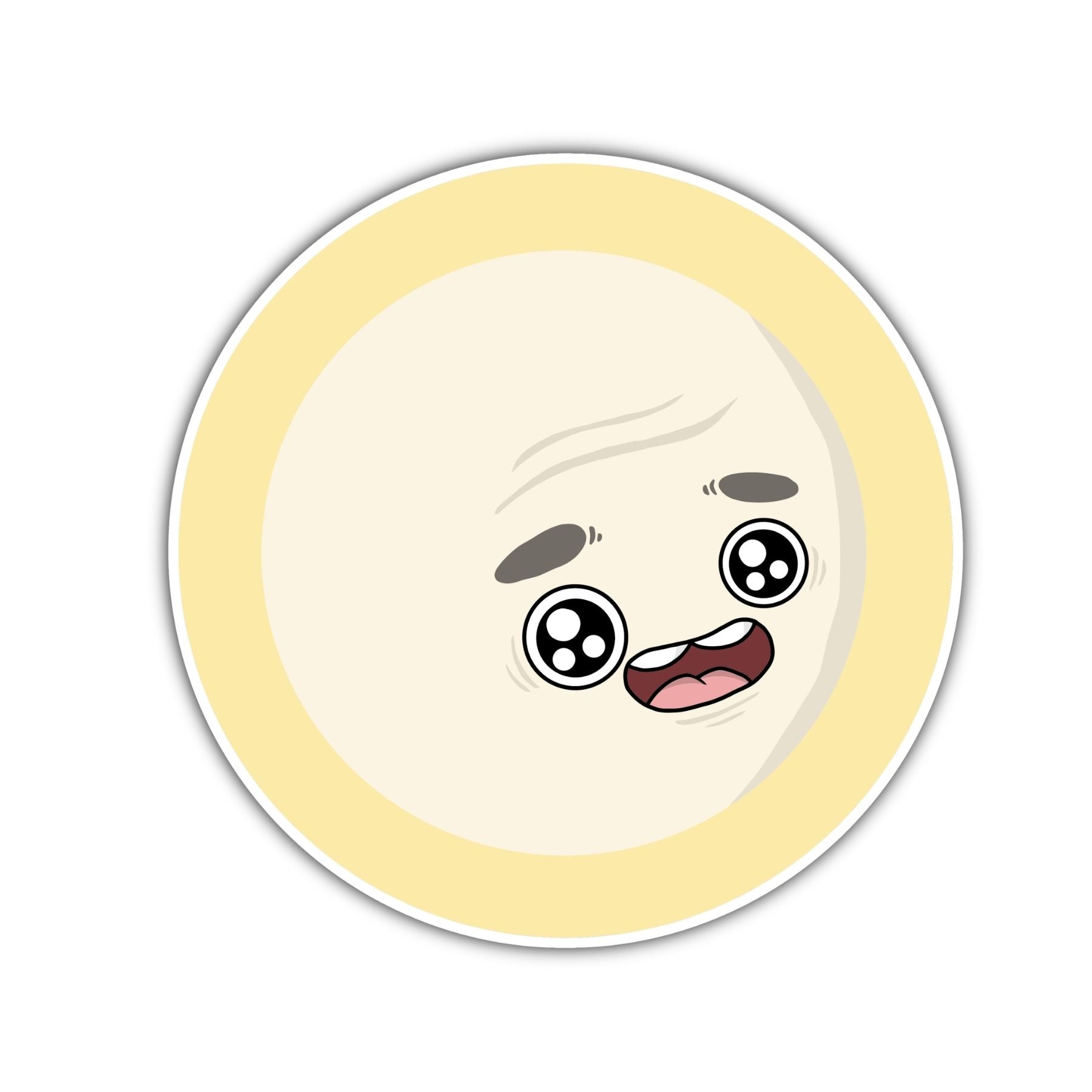 Sun Planet Sticker - Mike Bennett Studios