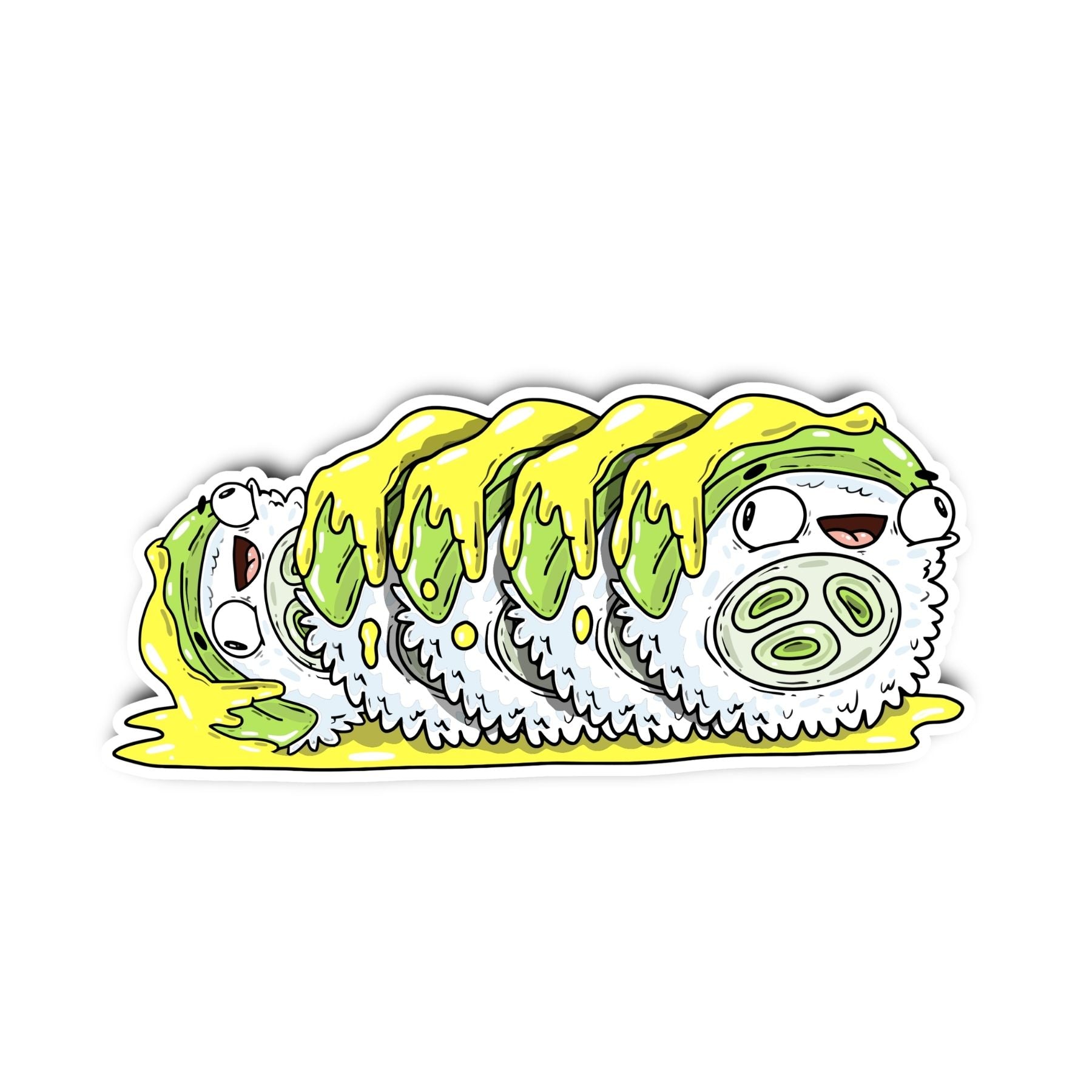 Sushi Sticker - Mike Bennett Studios