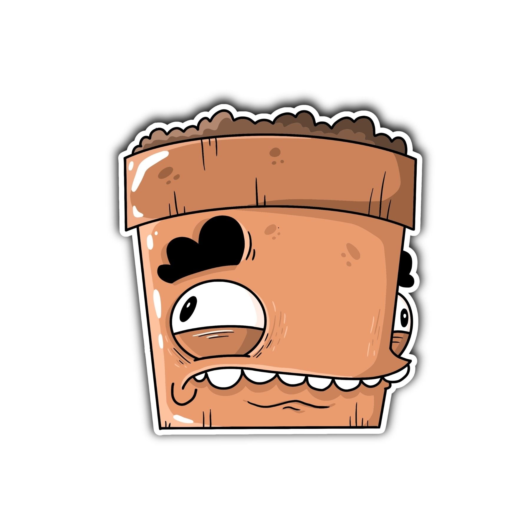 Terracotta Sticker - Mike Bennett Studios
