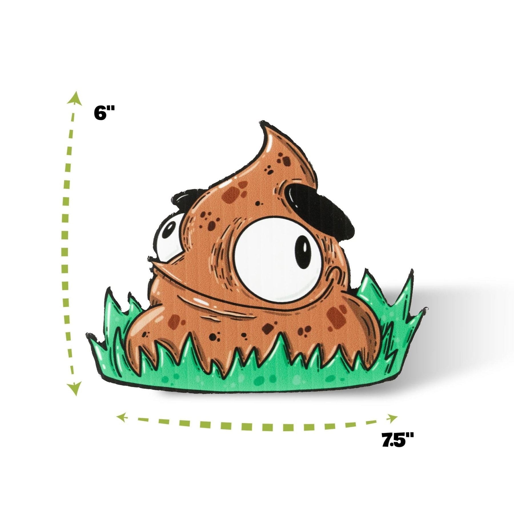 The Stranger Poop Yard Sign - Mike Bennett Studios