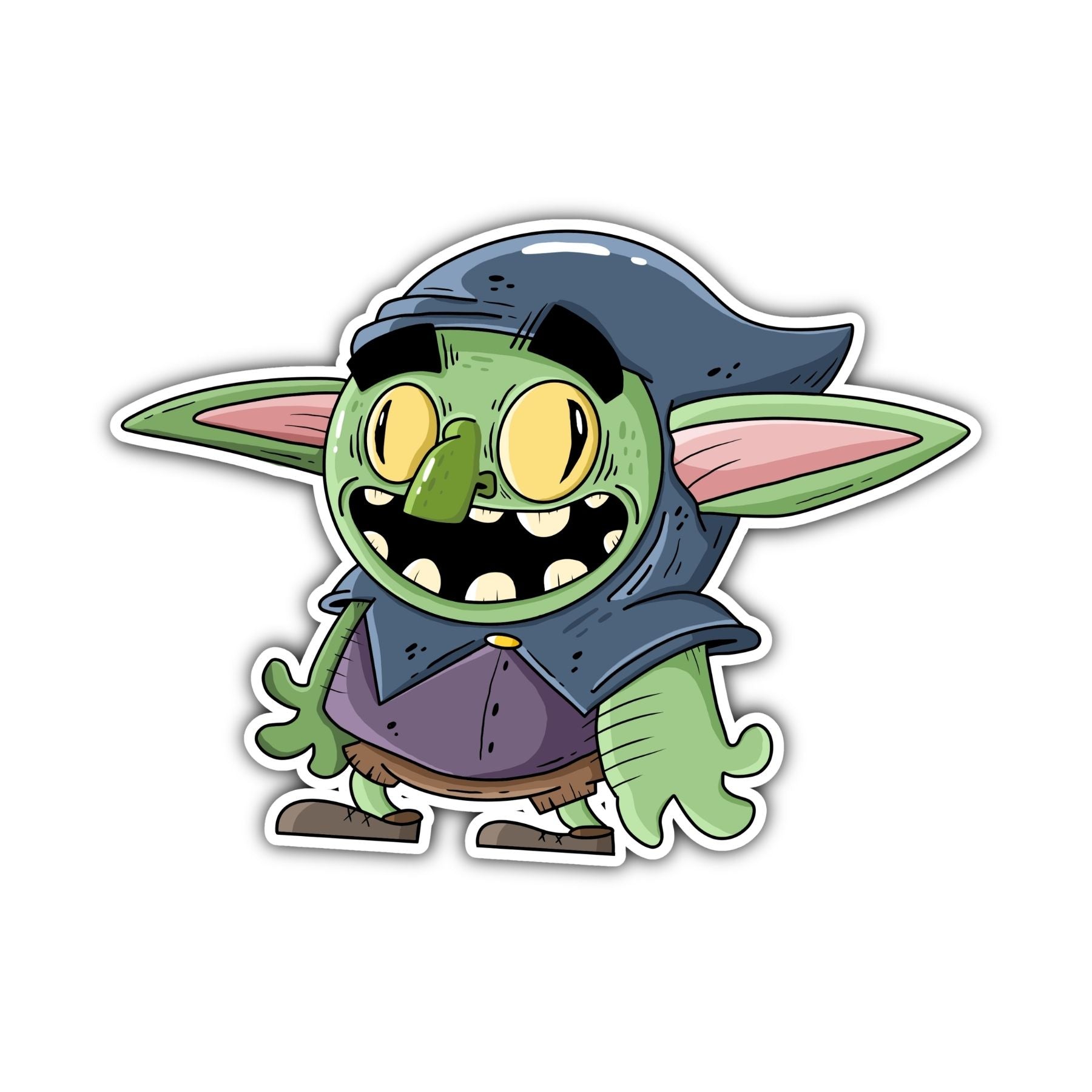 Throneling WW Monster Sticker - Mike Bennett Studios