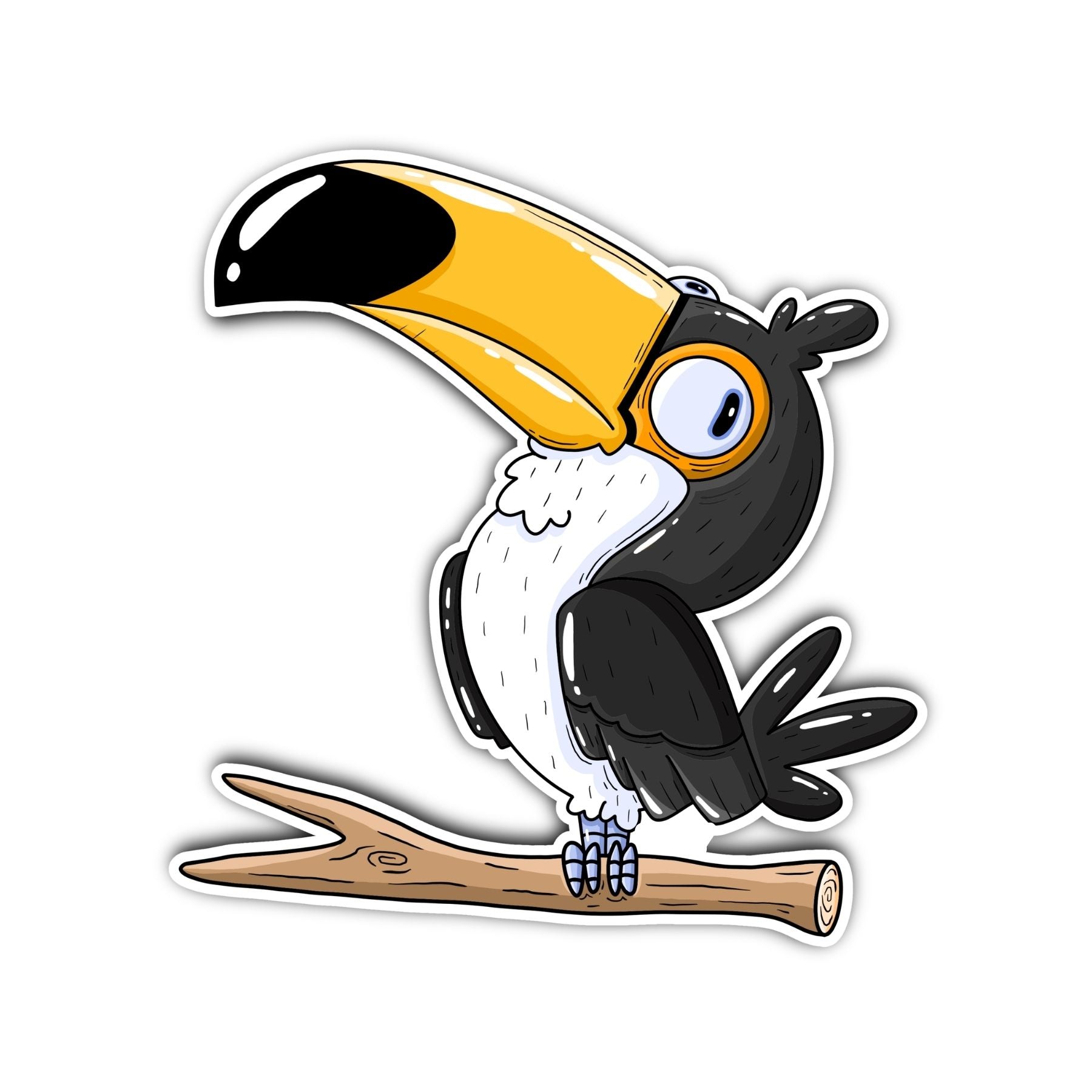 Toucan Mount Sticker - Mike Bennett Studios