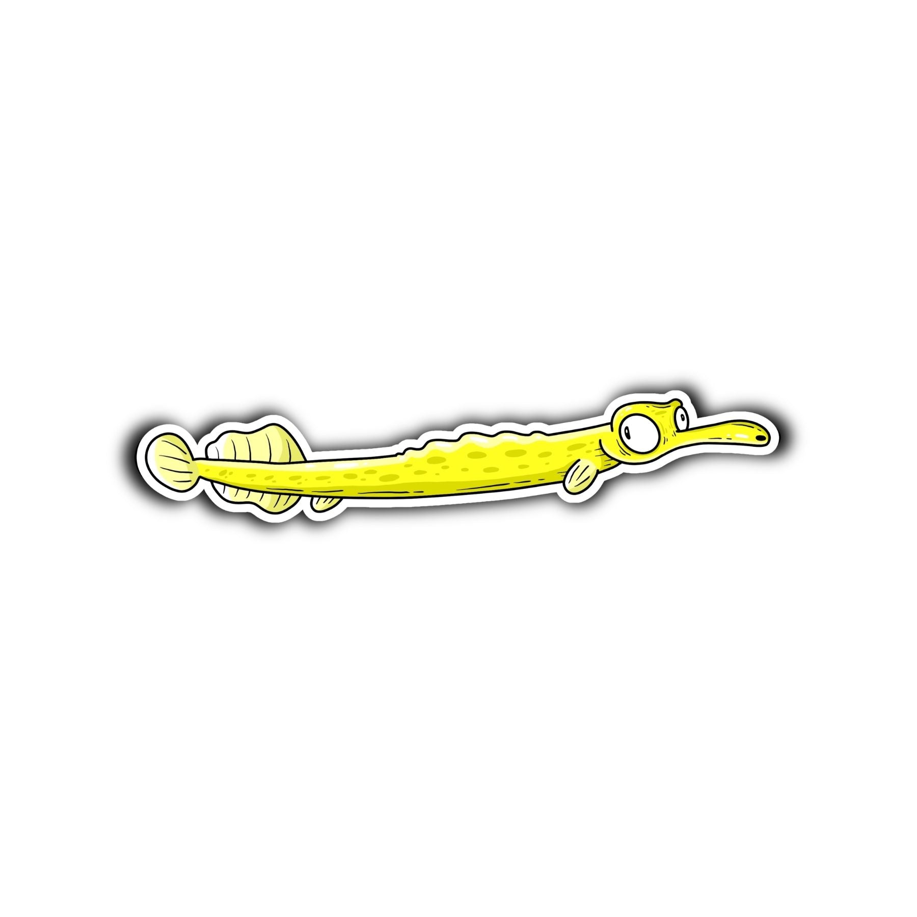 Trumpetfish Sticker - Mike Bennett Studios