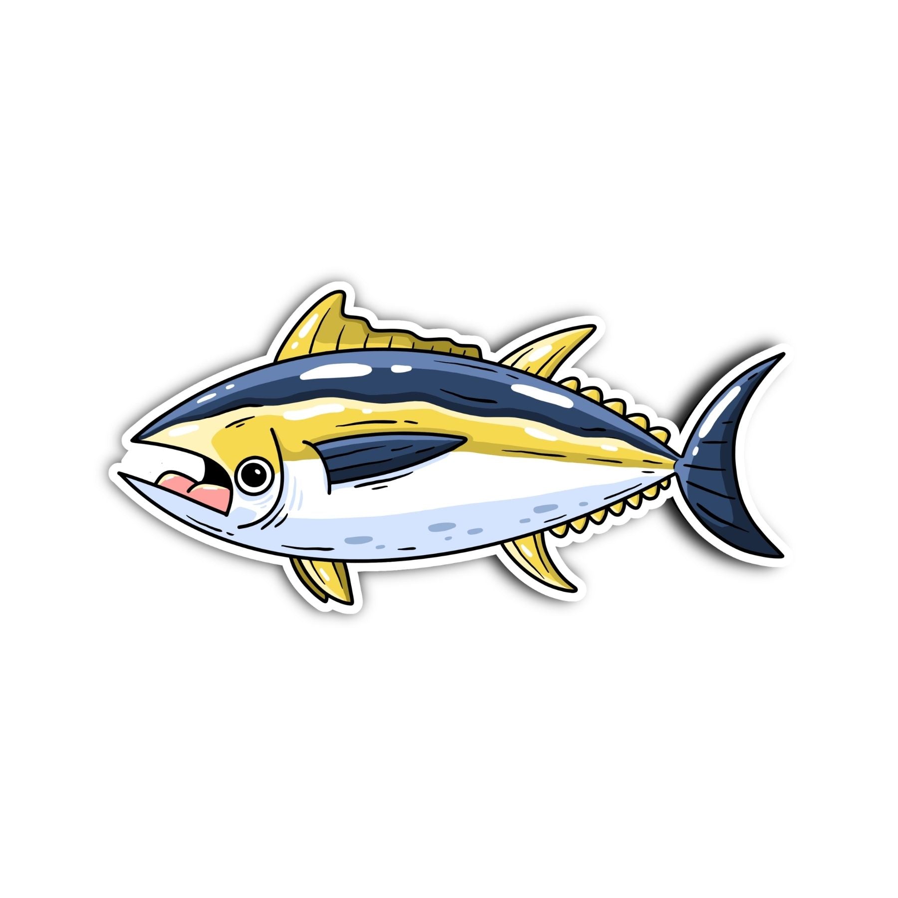 Tuna Sticker - Mike Bennett Studios