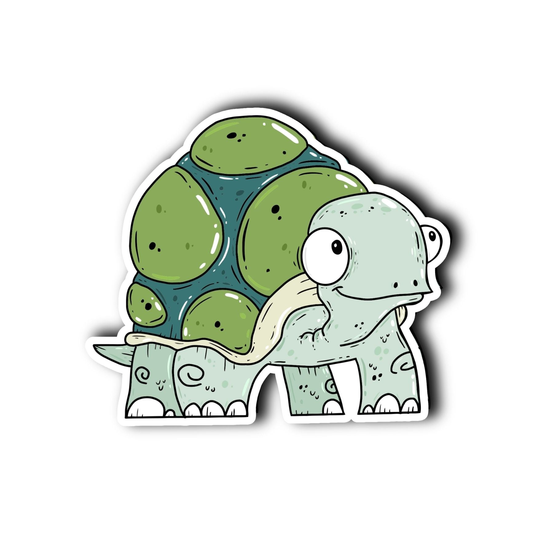 Turtle Terrance Sticker - Mike Bennett Studios