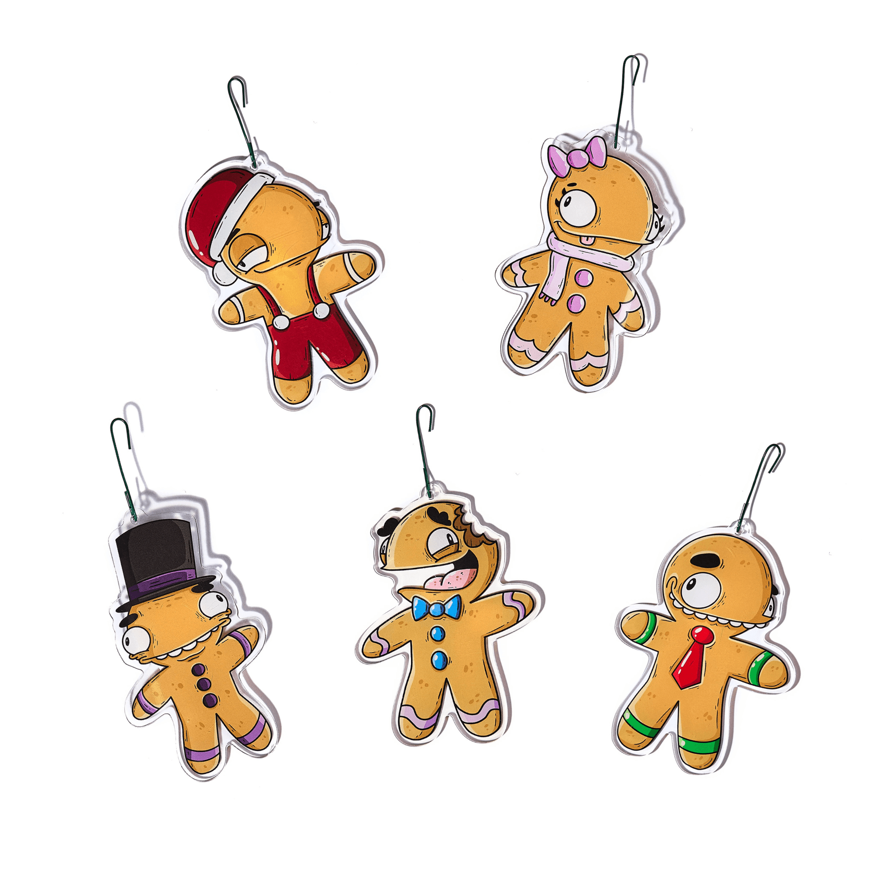 Gingerbread Ornaments - Mike Bennett Studios