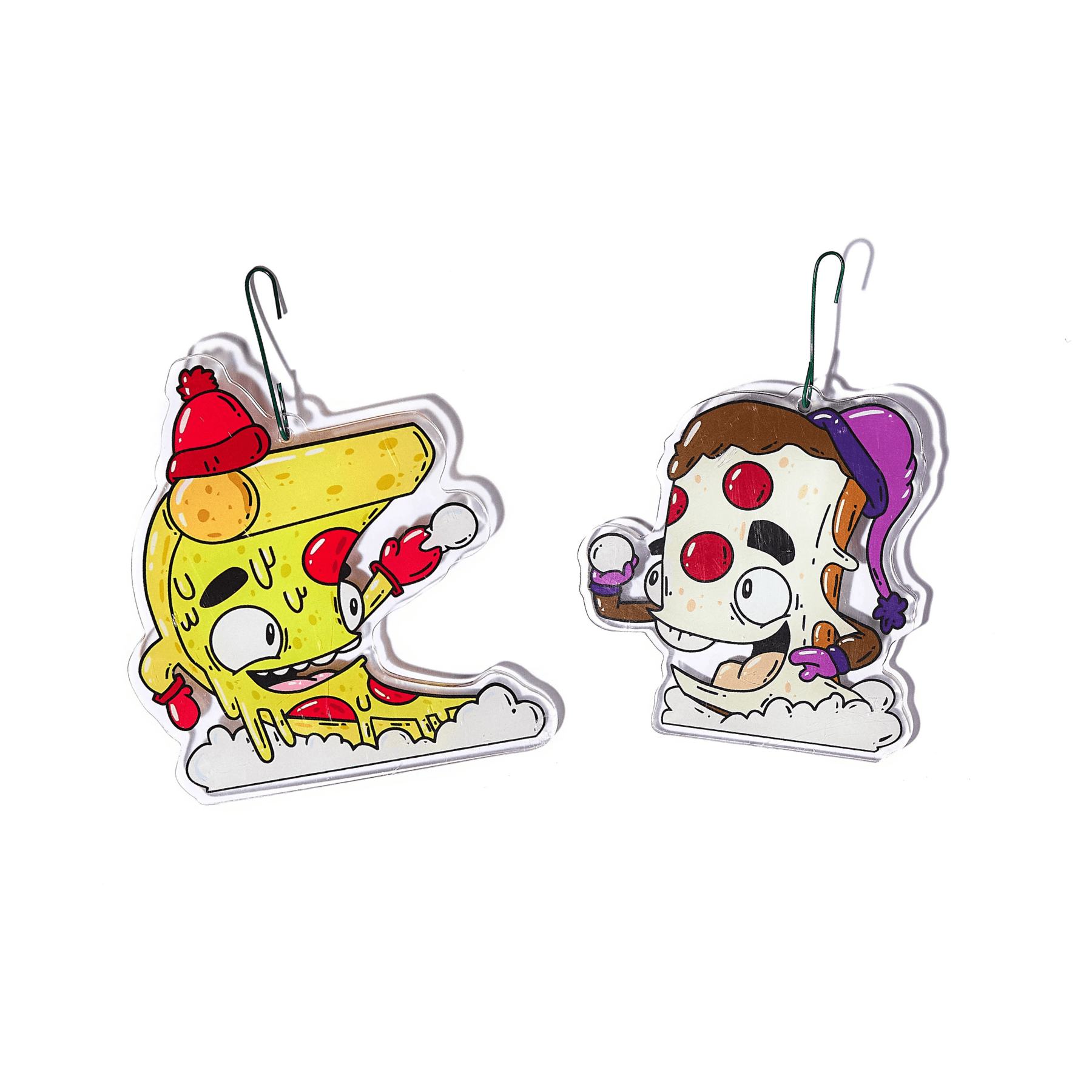 Pizza Pal Ornaments - Mike Bennett Studios