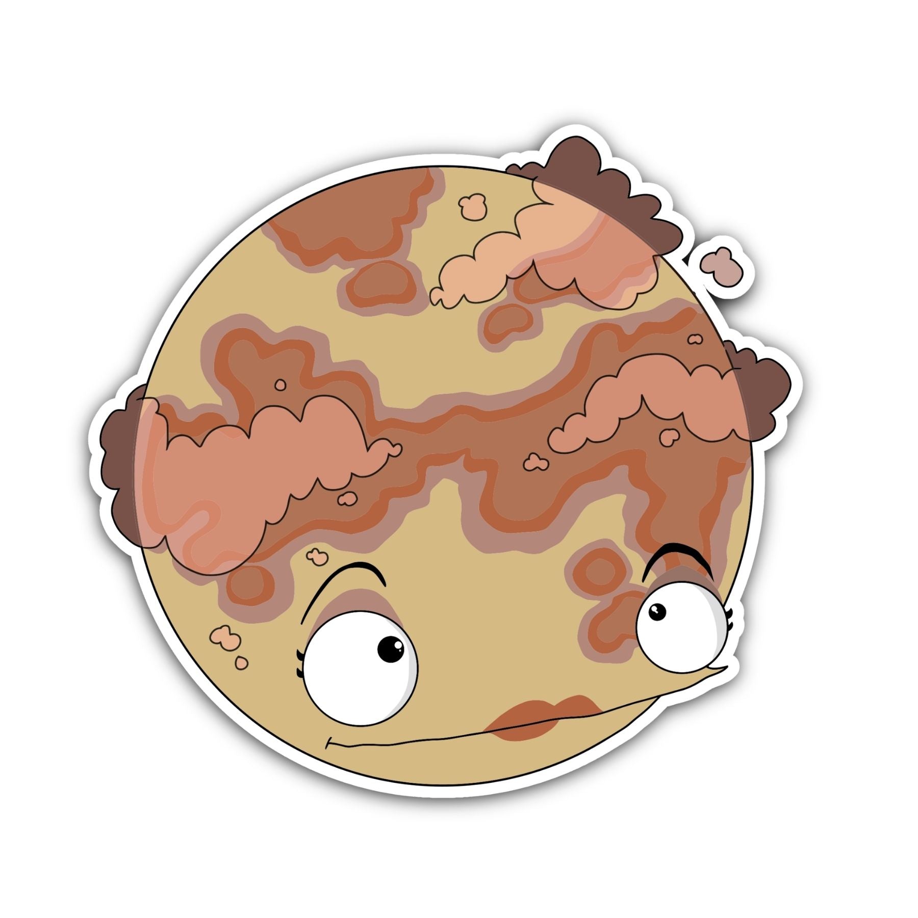 Venus Planet Sticker - Mike Bennett Studios