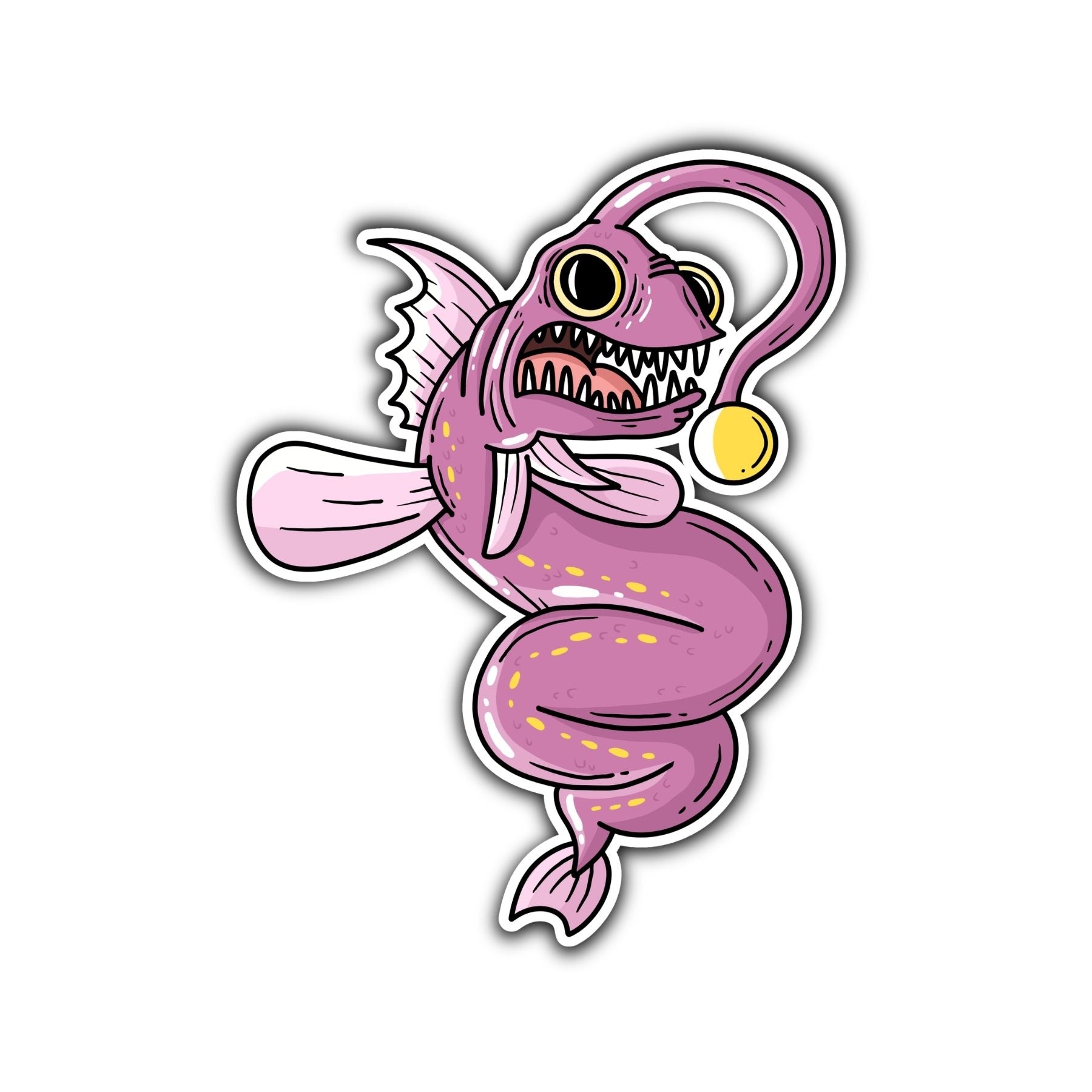 Viper Fish Sticker - Mike Bennett Studios