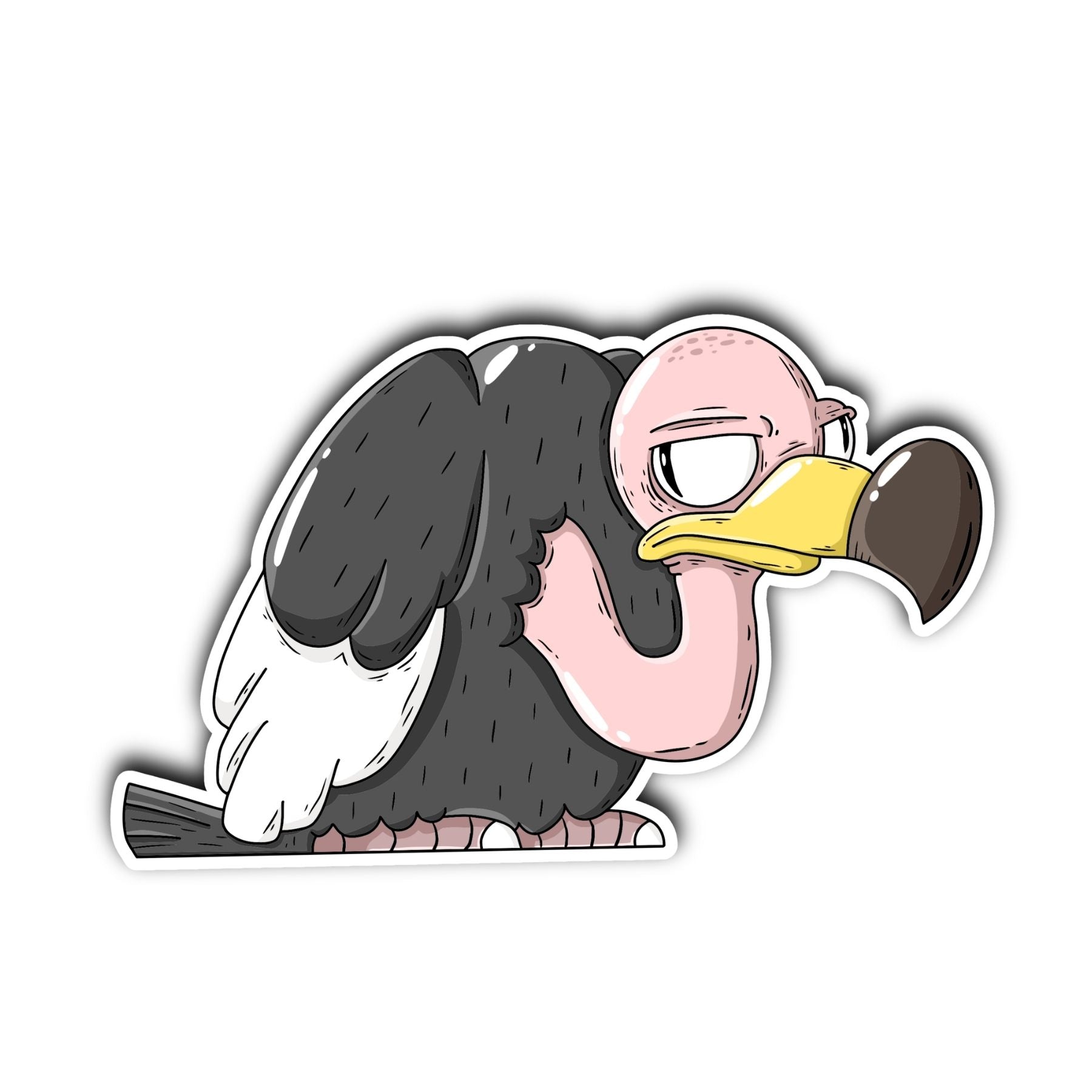 Vulture Sticker - Mike Bennett Studios
