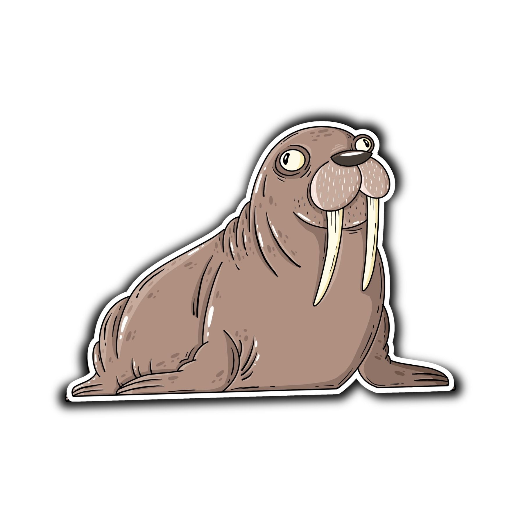 Walrus Sticker - Mike Bennett Studios