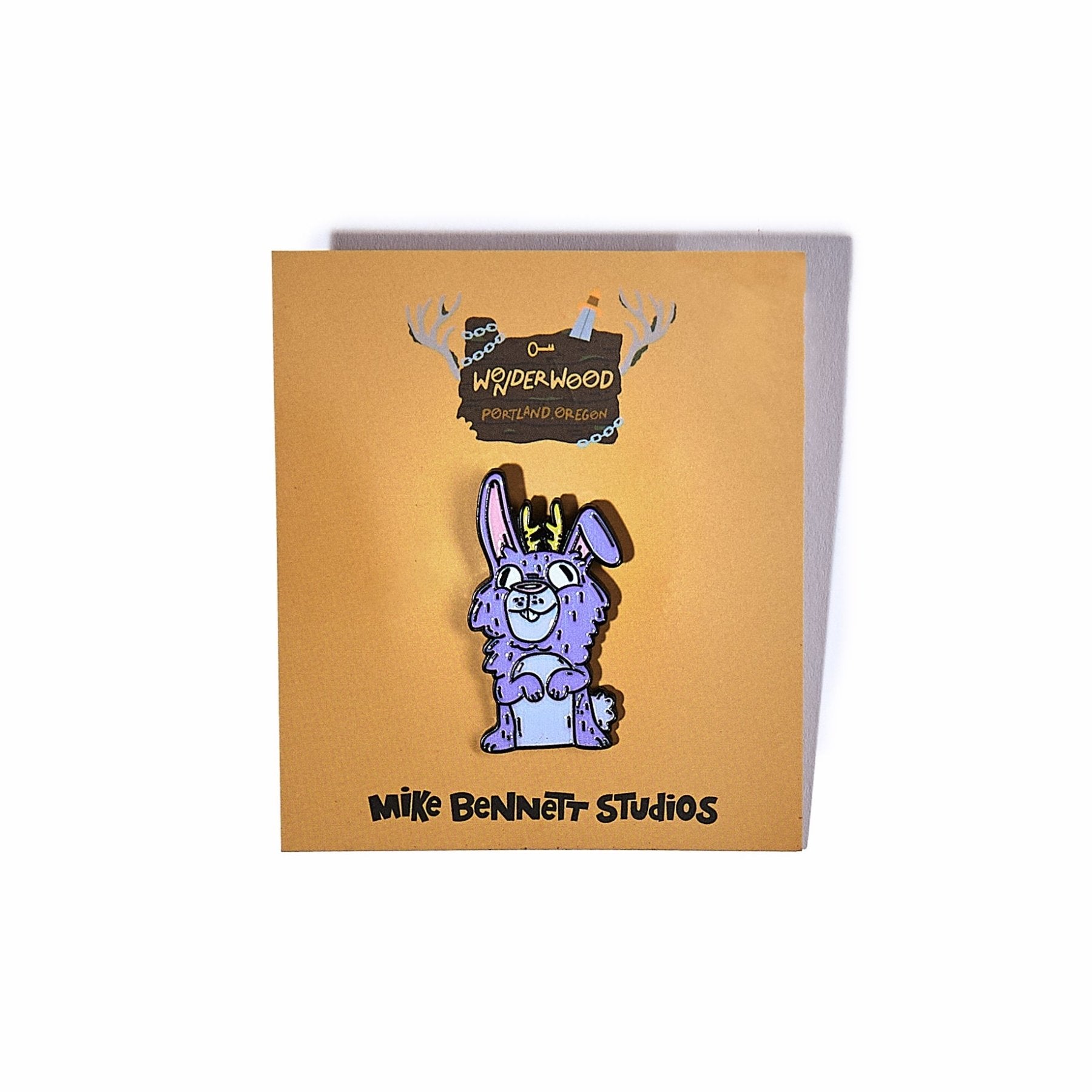 Wonderwood Mystery Enamel Pin - Mike Bennett Studios