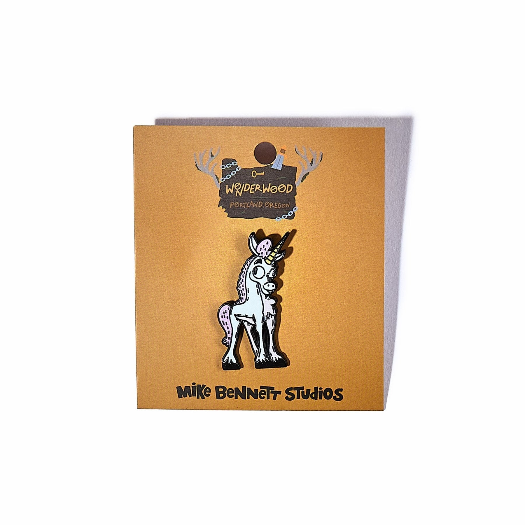 Wonderwood Mystery Enamel Pin - Mike Bennett Studios